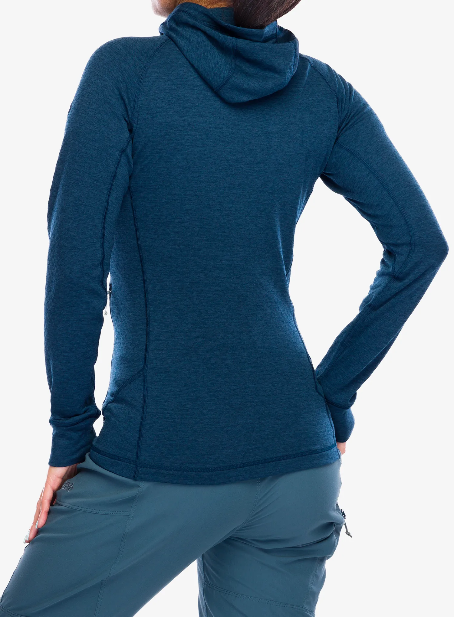 Dámská mikina s kapucí Rab Nexus Hoody - deep ink