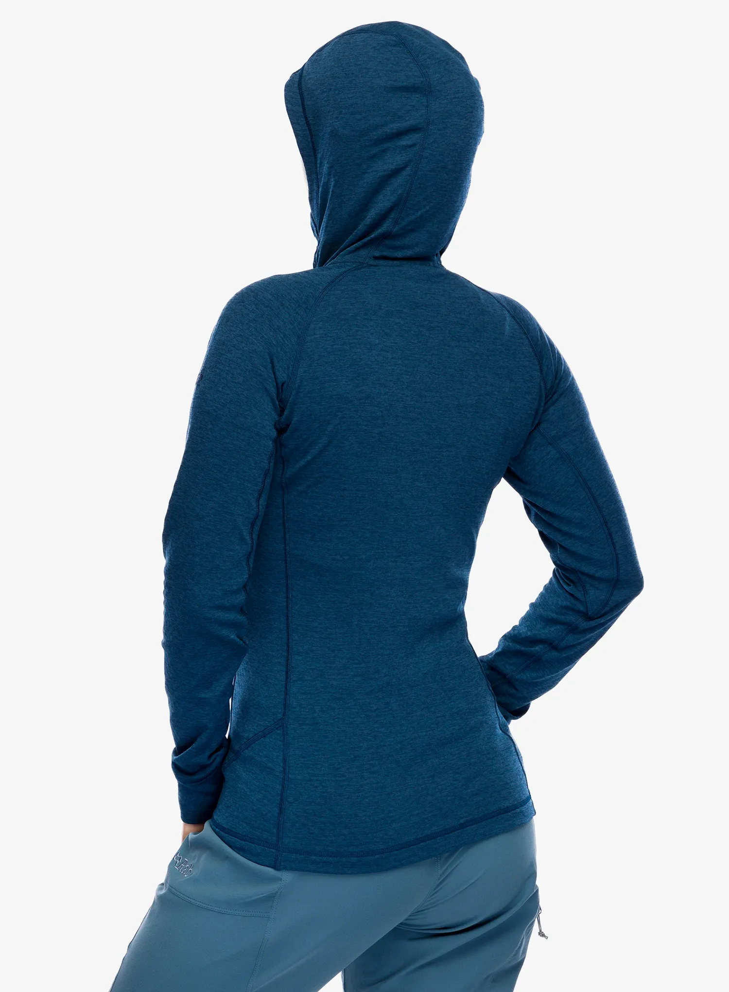 Dámská mikina s kapucí Rab Nexus Hoody - deep ink