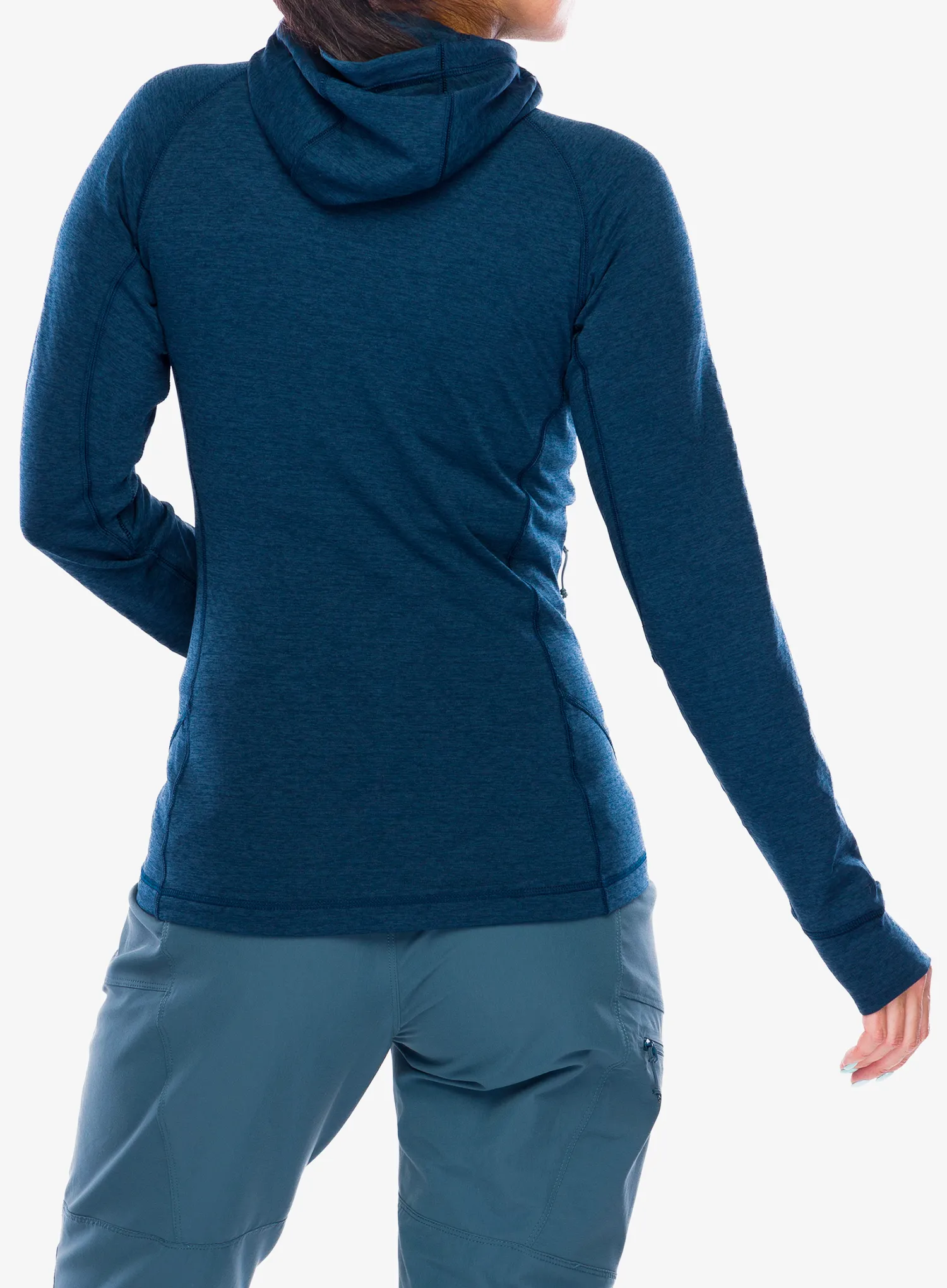 Dámská mikina s kapucí Rab Nexus Hoody - deep ink