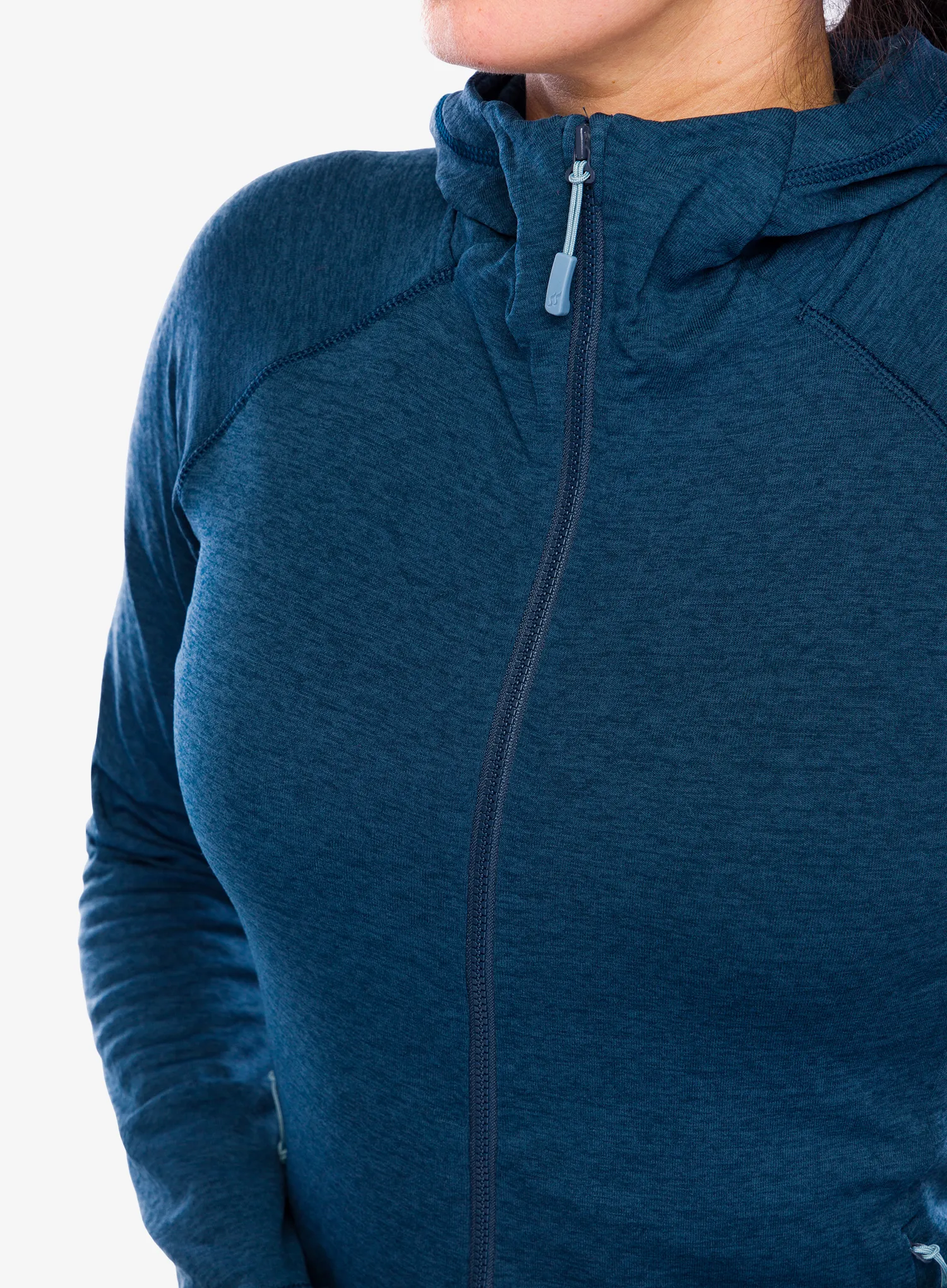 Dámská mikina s kapucí Rab Nexus Hoody - deep ink