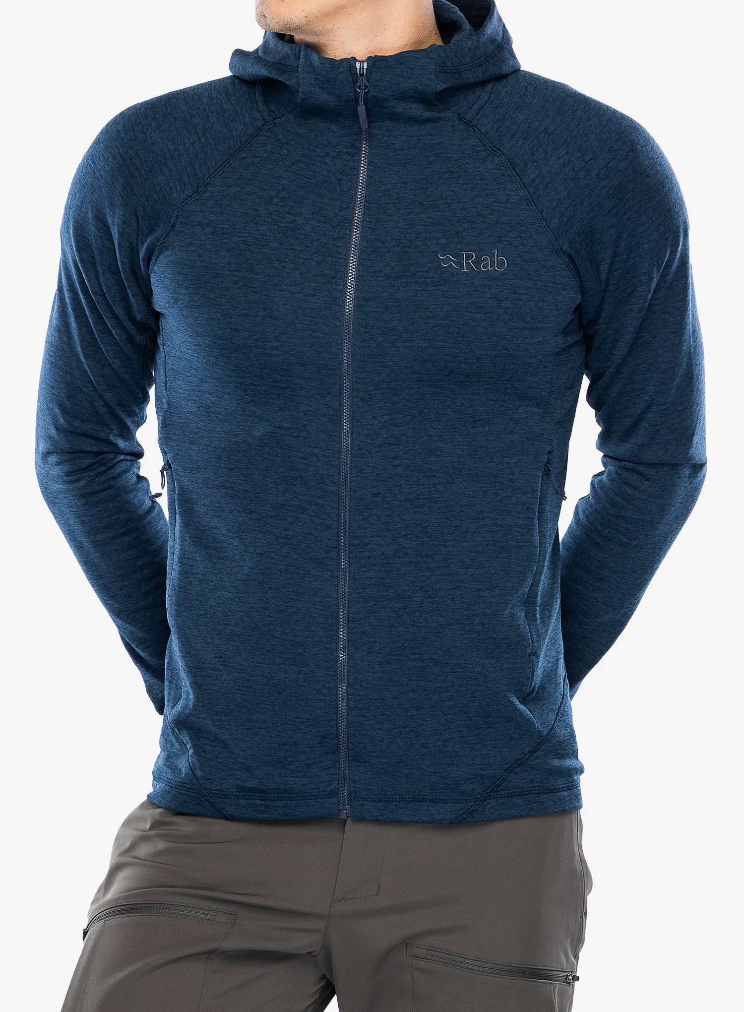 Mikina s kapucí Rab Nexus Hoody - deep ink