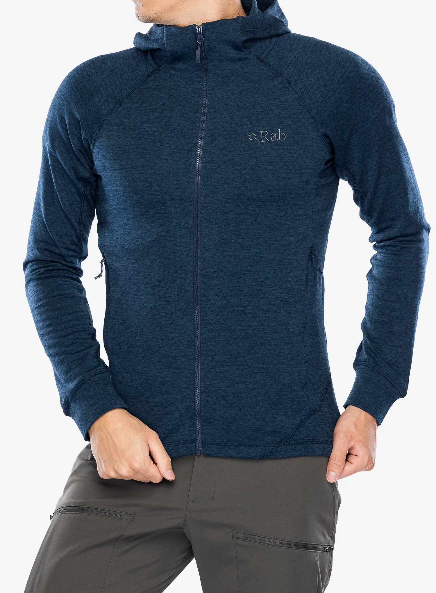 Mikina s kapucí Rab Nexus Hoody - deep ink