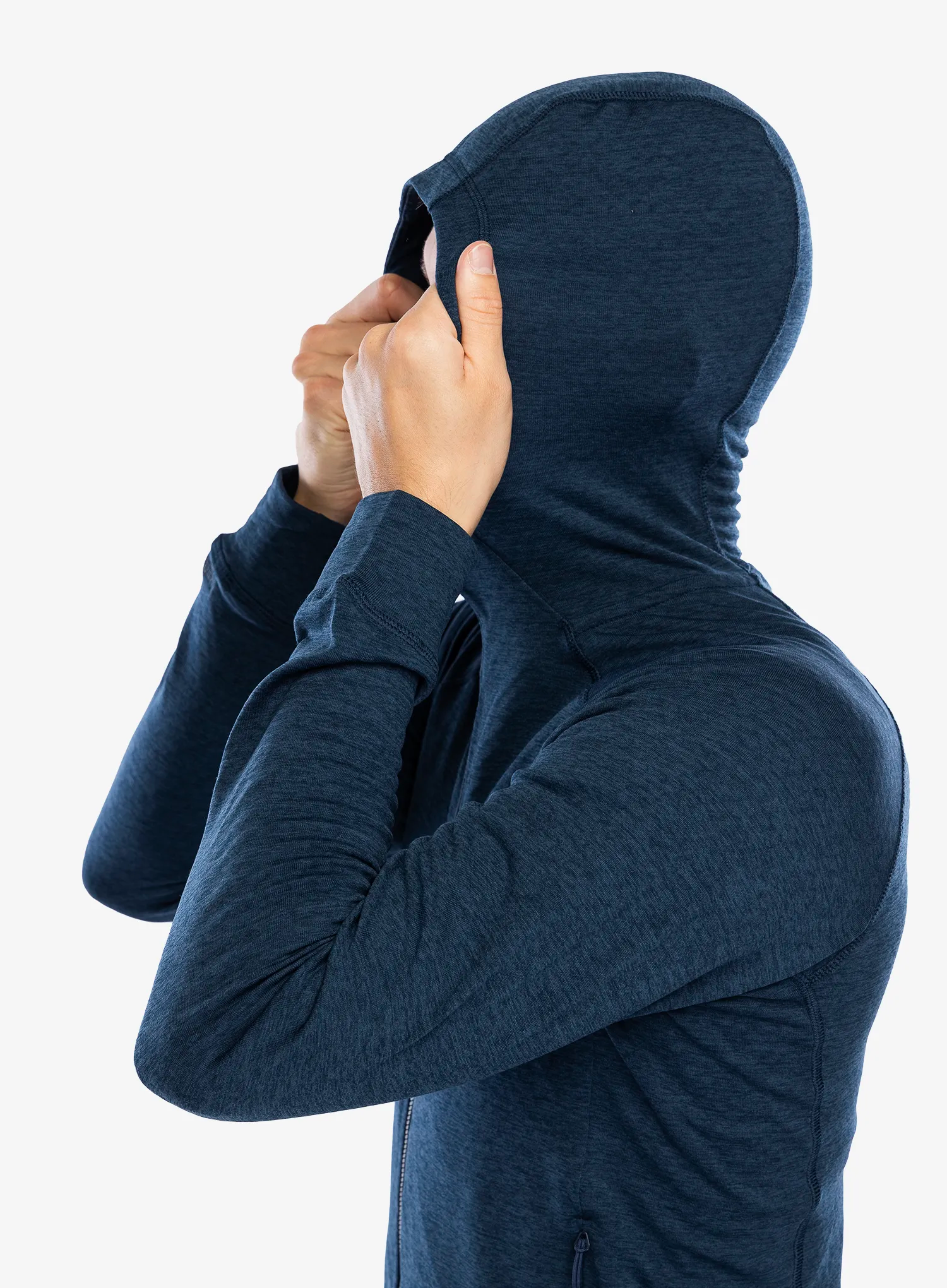 Mikina s kapucí Rab Nexus Hoody - deep ink