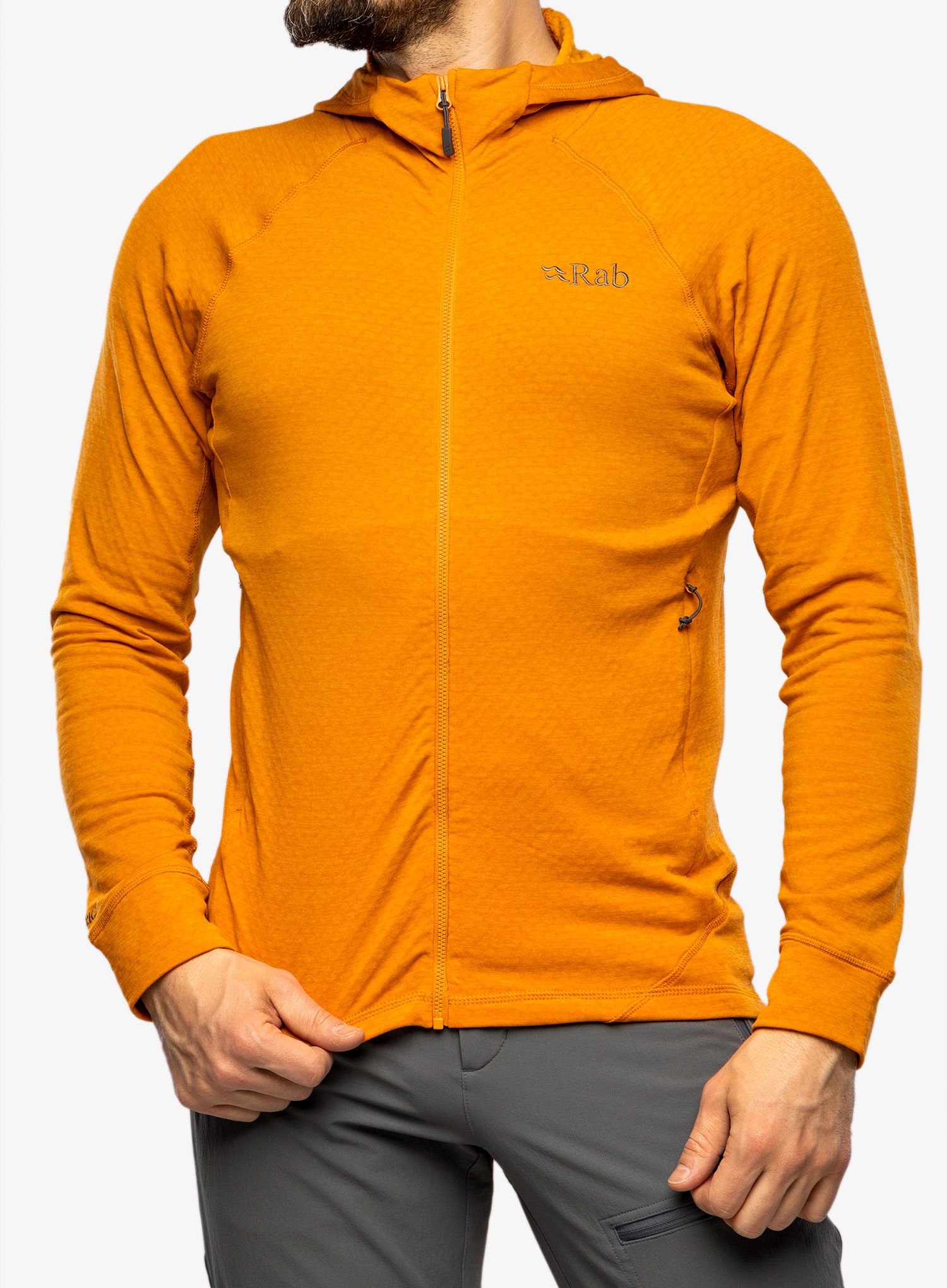 Mikina s kapucí Rab Nexus Hoody - marmalade