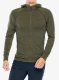 Mikina s kapucí Rab Nexus Hoody - olive/olive