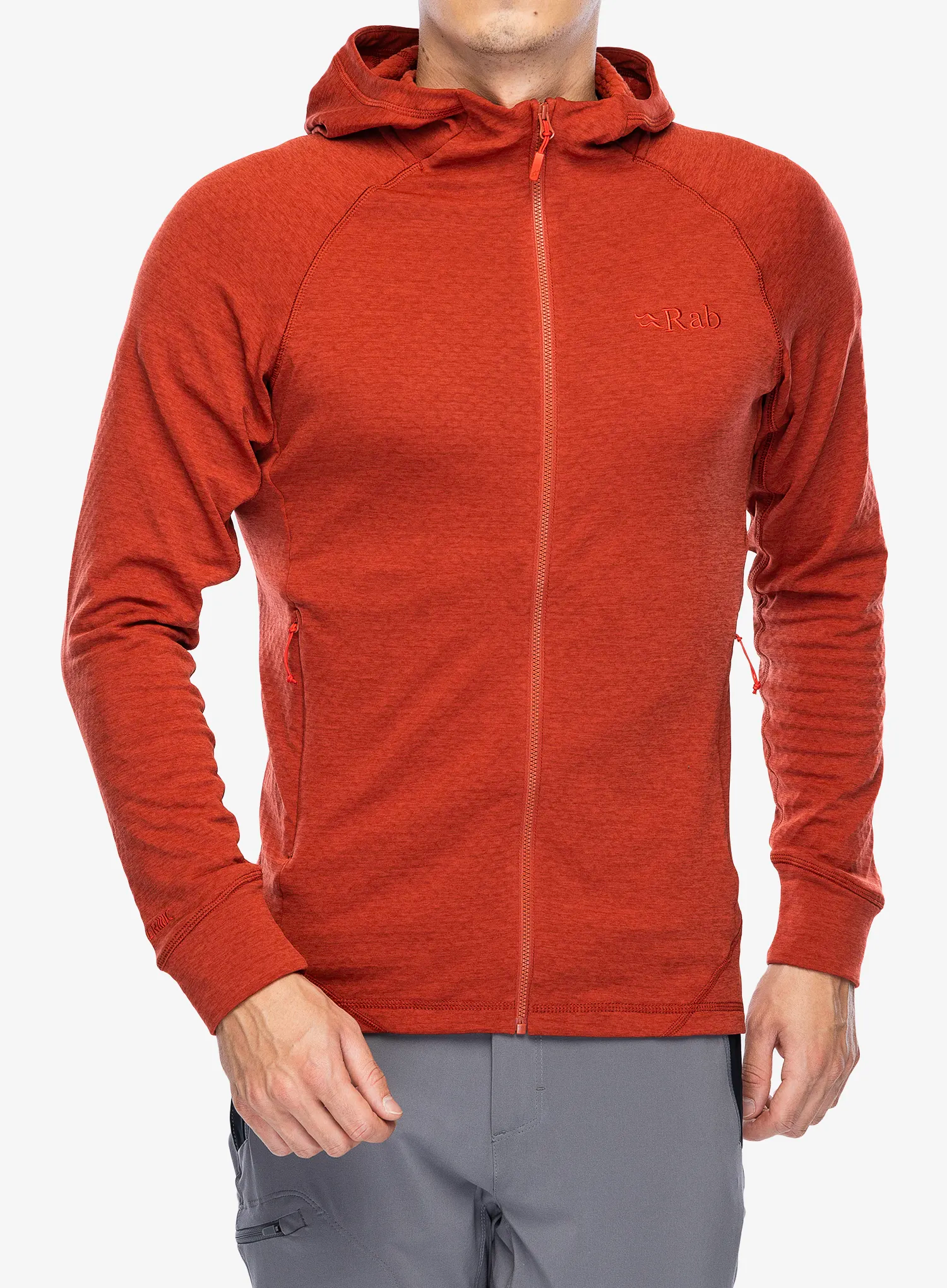 Mikina s kapucí Rab Nexus Hoody - tuscan red