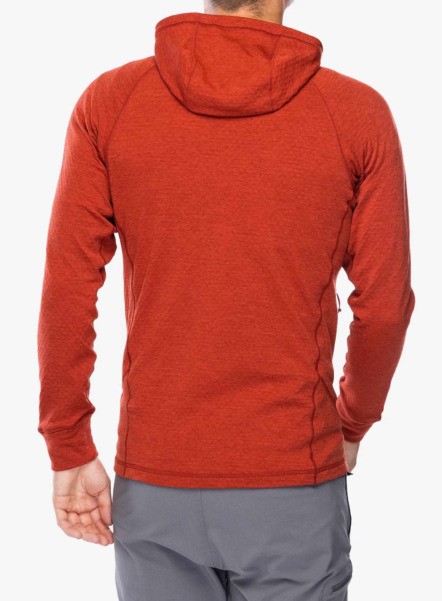 Mikina s kapucí Rab Nexus Hoody - tuscan red