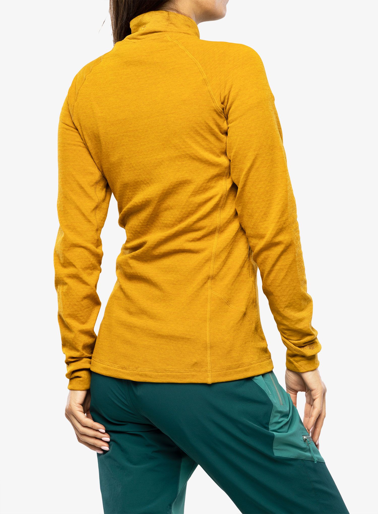 Dámská mikina na zip Rab Nexus Jacket - dark butternut