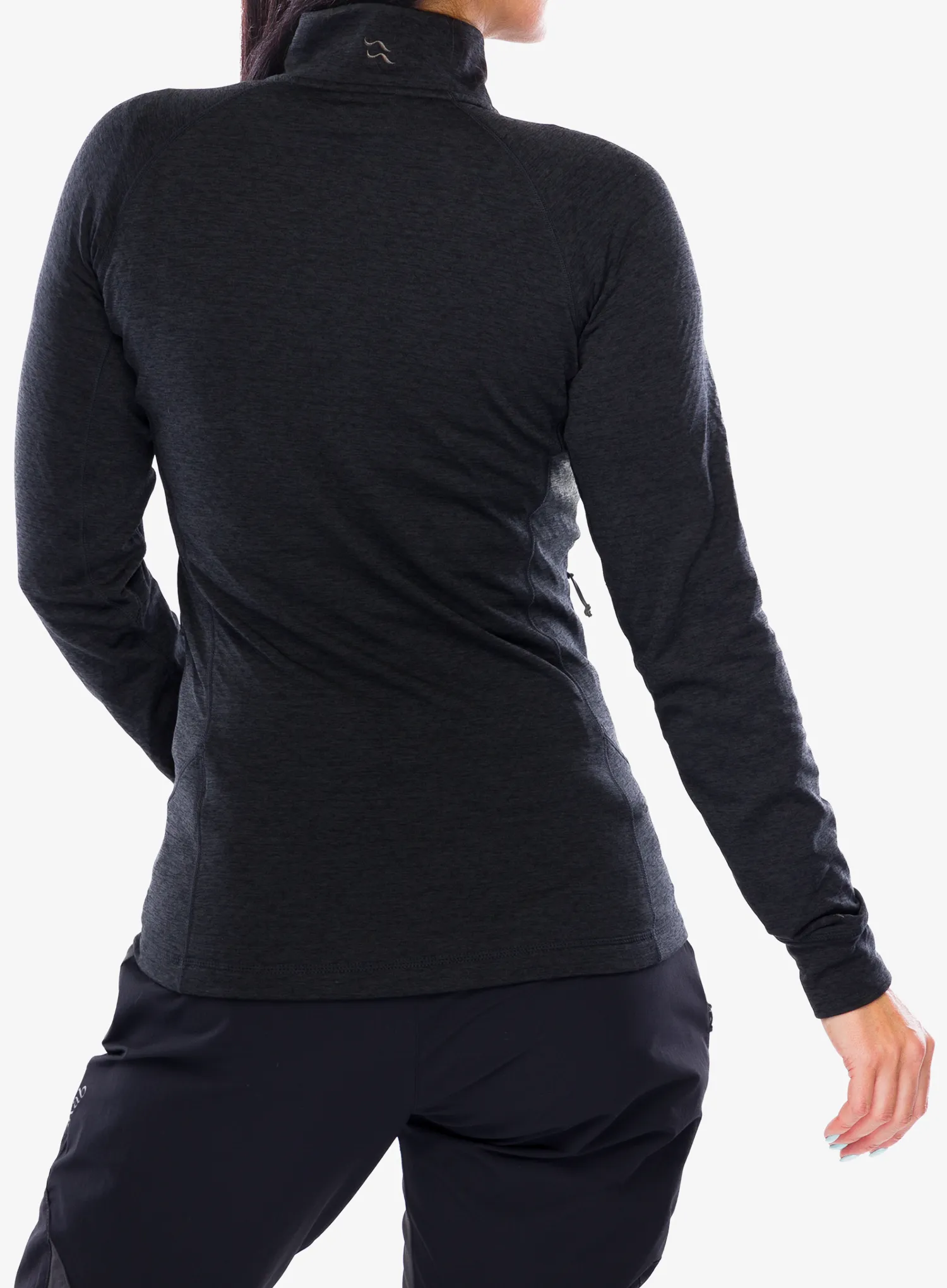 Dámská mikina na zip Rab Nexus Jacket - black