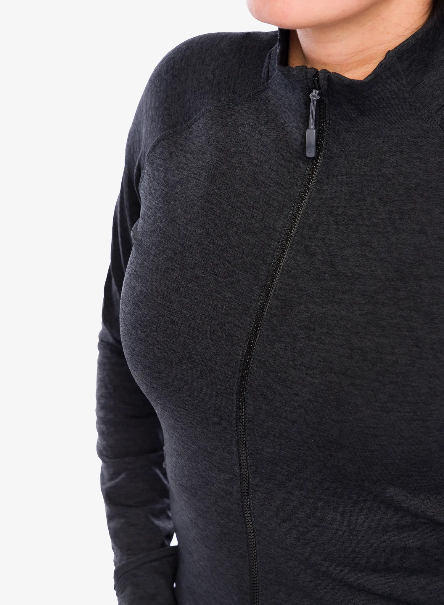 Dámská mikina na zip Rab Nexus Jacket - black