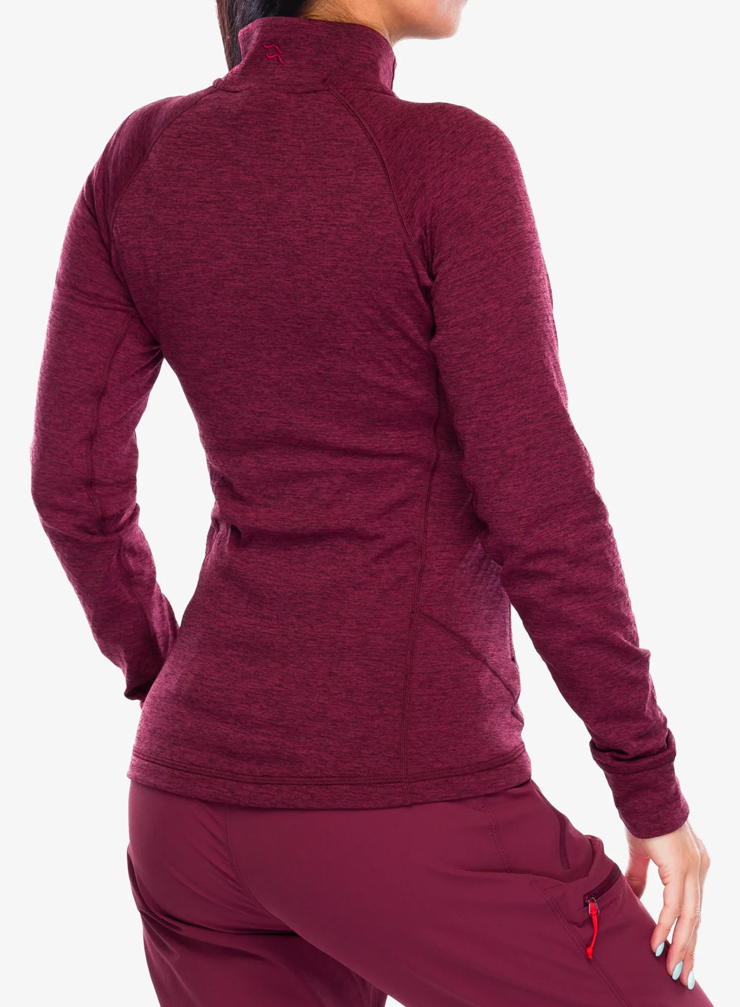 Dámská mikina na zip Rab Nexus Jacket - deep heather
