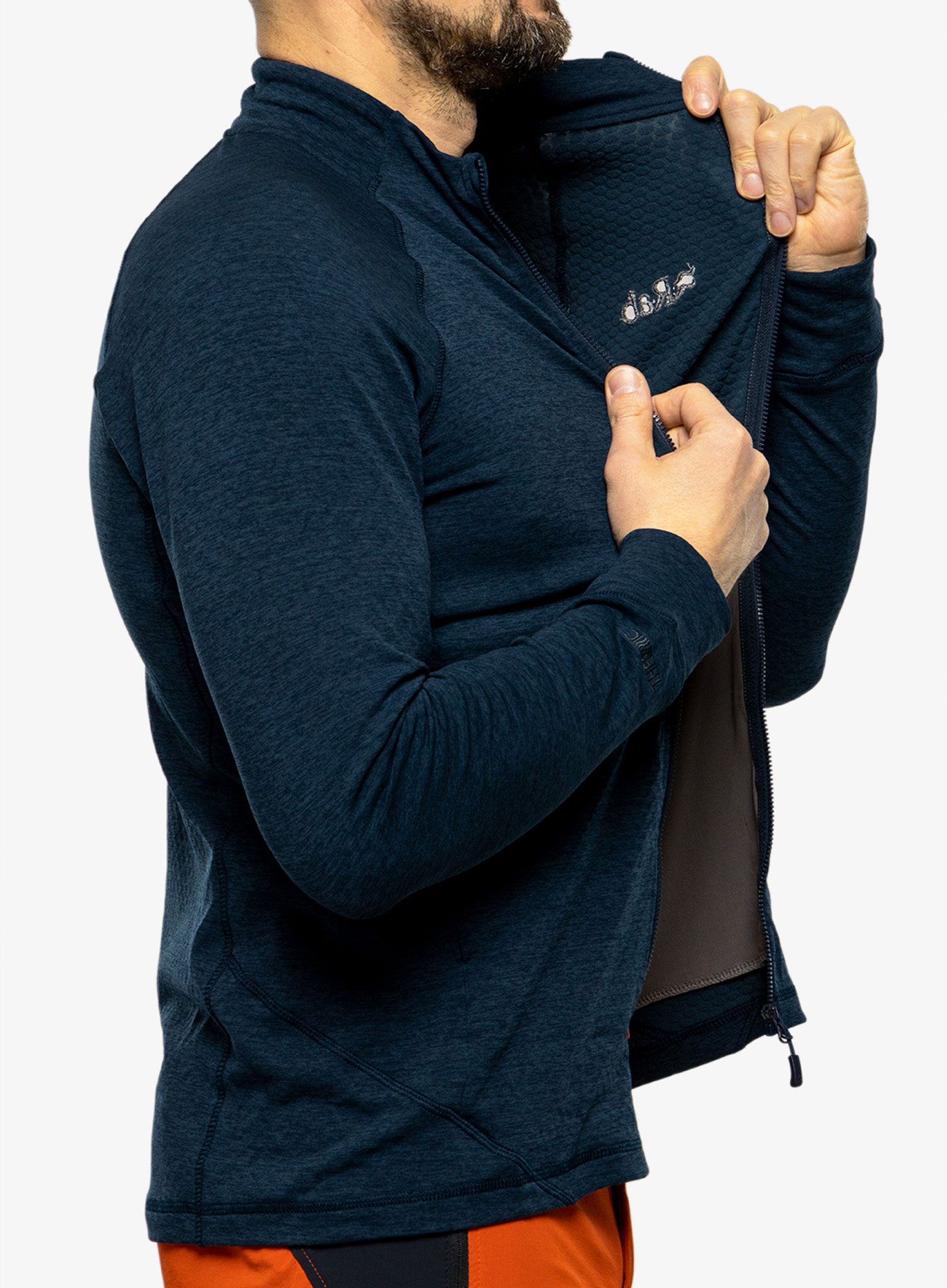 Mikina bez kapuce Rab Nexus Jacket  - deep ink