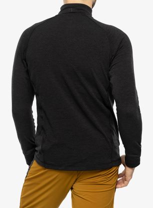 Mikina se zipem Rab Nexus Pull-On - black
