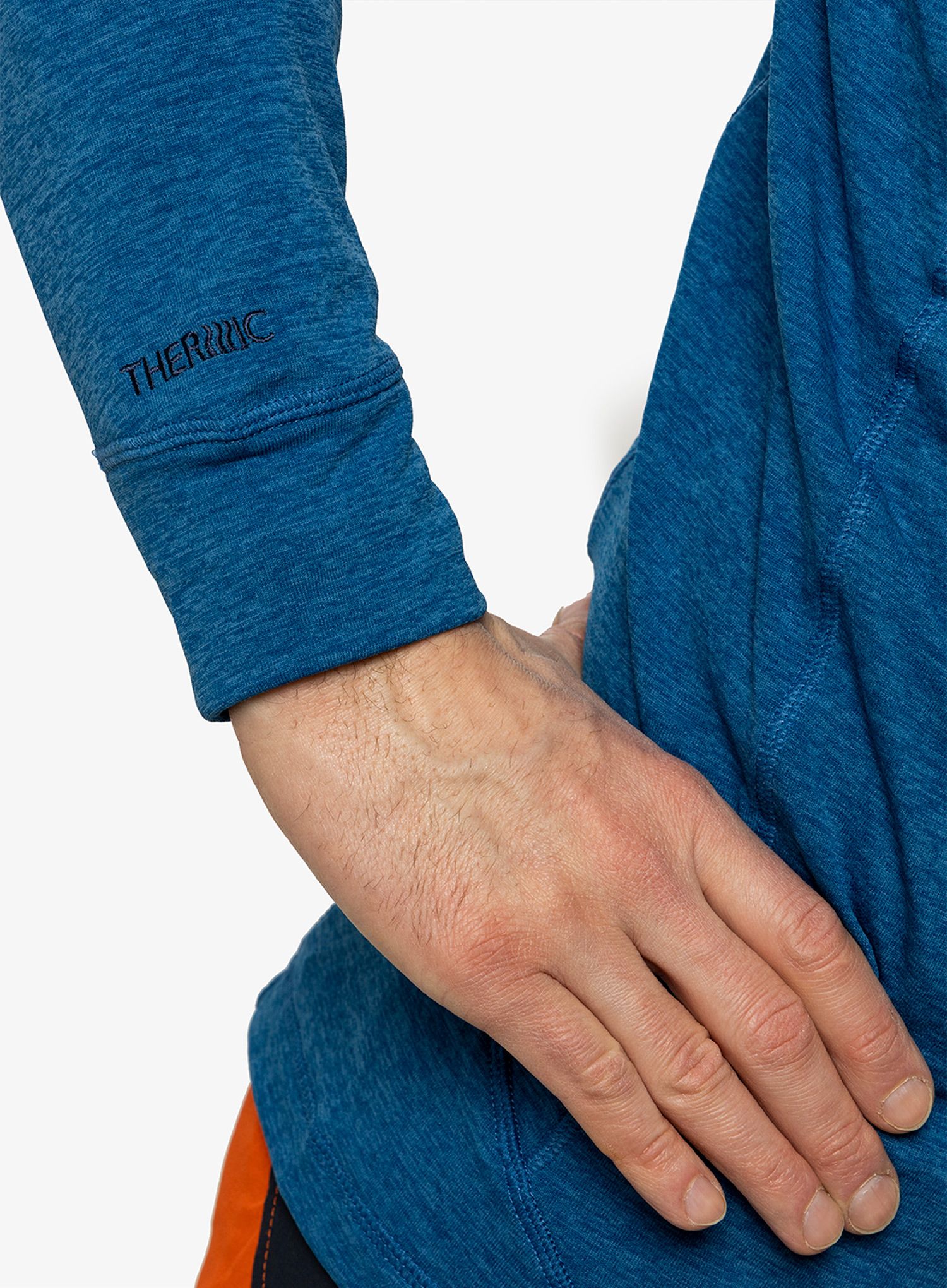 Mikina bez kapuce Rab Nexus Pull-On  - denim