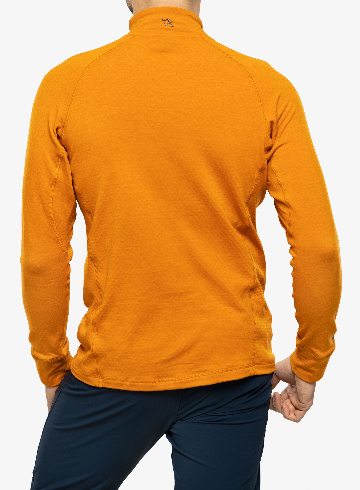 Mikina bez kapuce Rab Nexus Pull-On  - marmalade