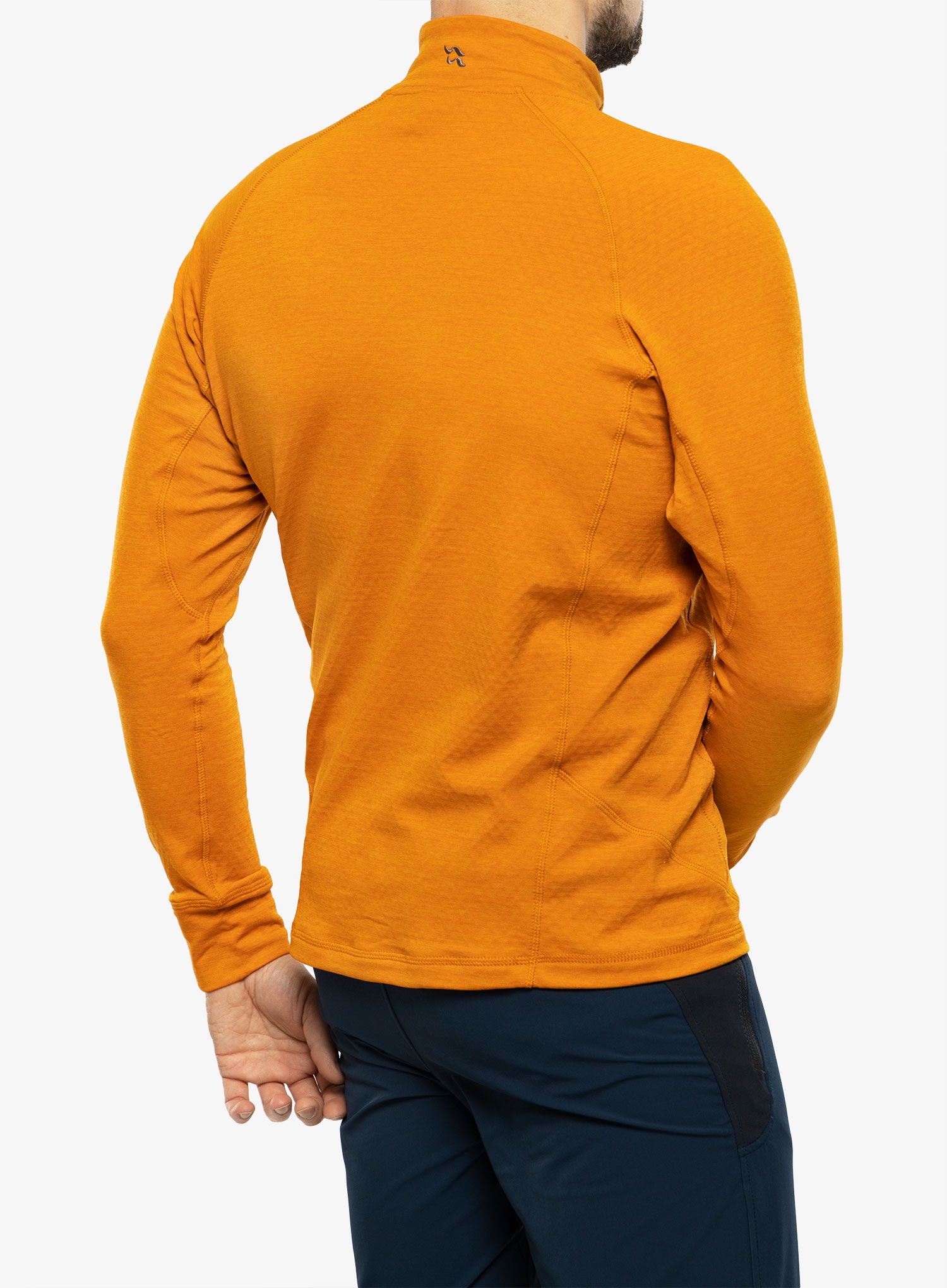 Mikina bez kapuce Rab Nexus Pull-On  - marmalade