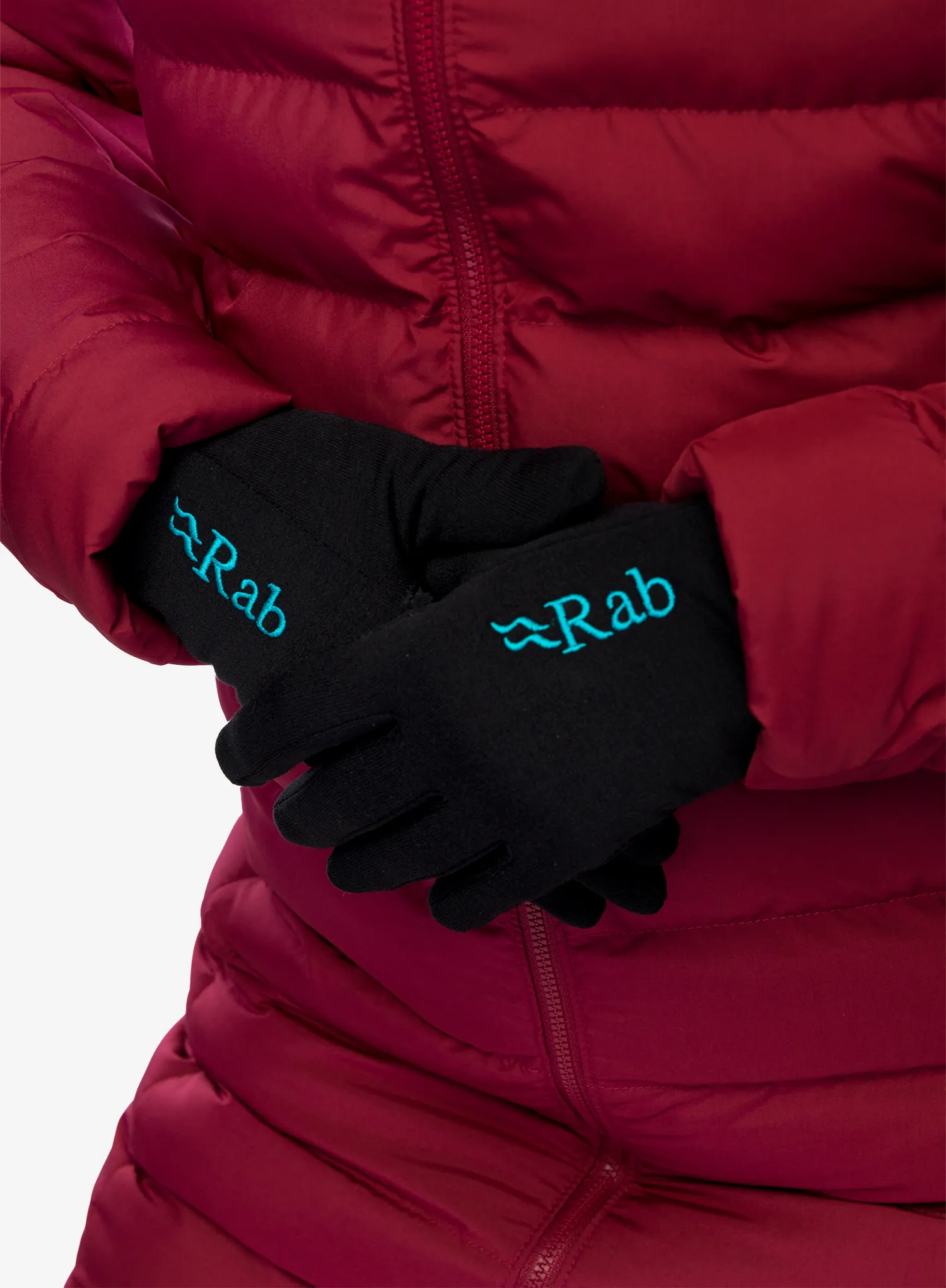 Dámské rukavice Rab Power Stretch Contact Grip Glove - black