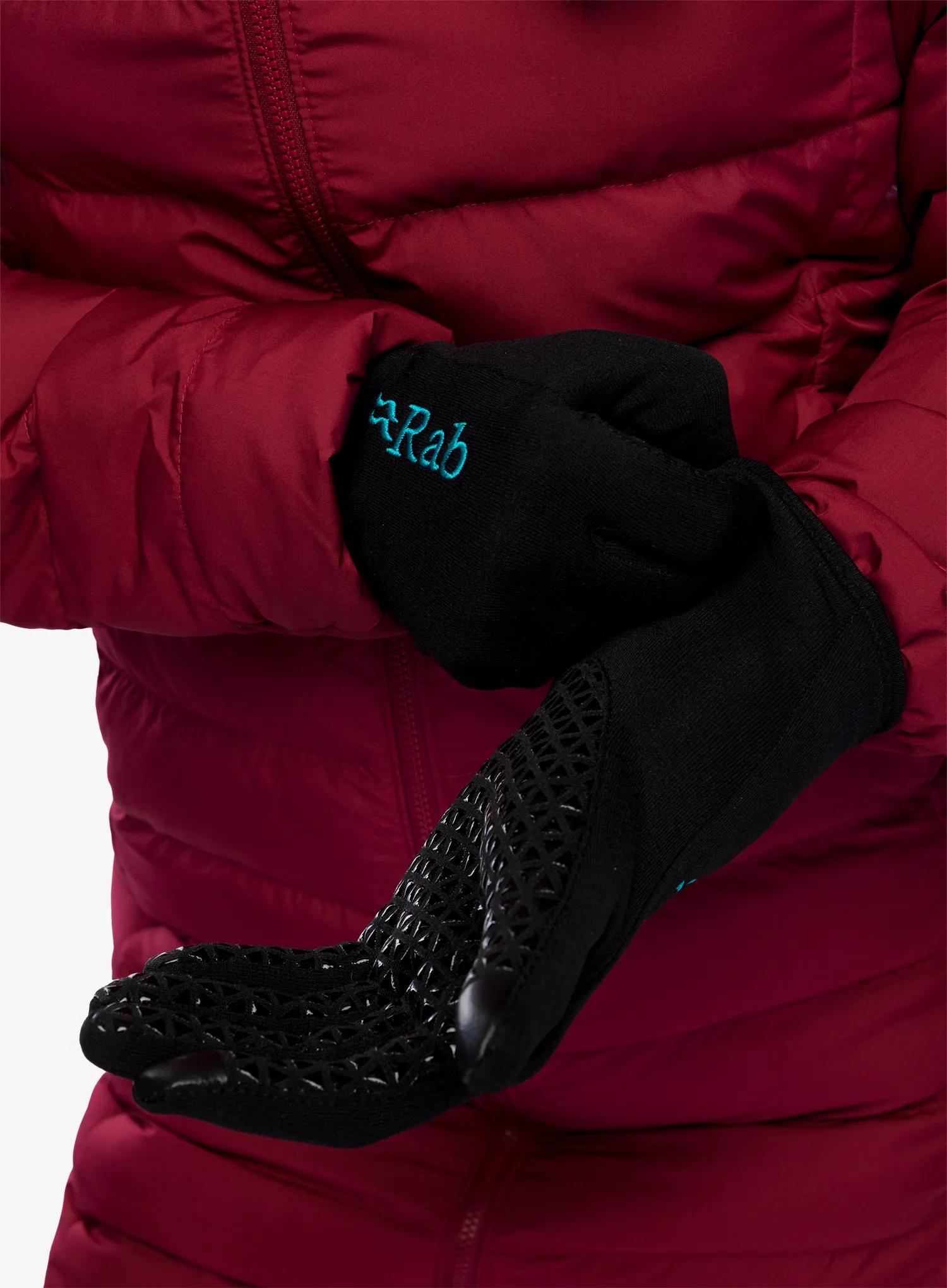 Dámské rukavice Rab Power Stretch Contact Grip Glove - black