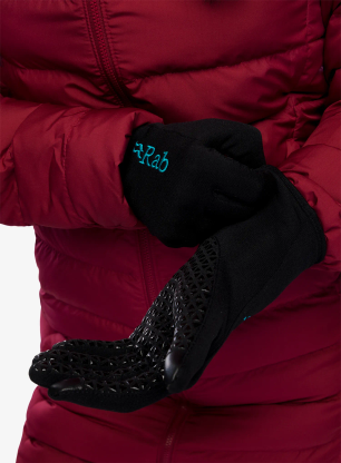 Dámské rukavice Rab Power Stretch Contact Grip Glove - black