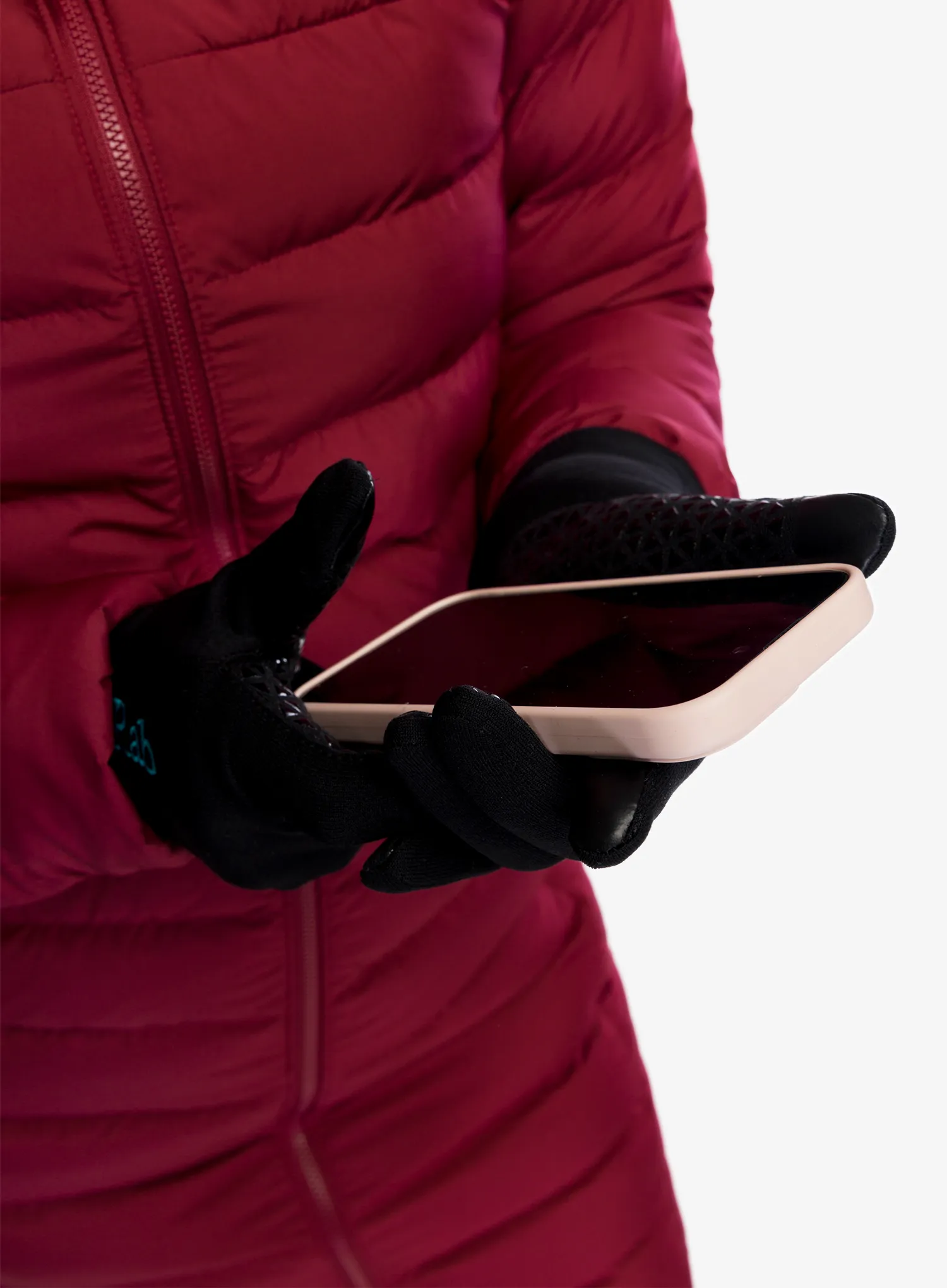 Dámské rukavice Rab Power Stretch Contact Grip Glove - black