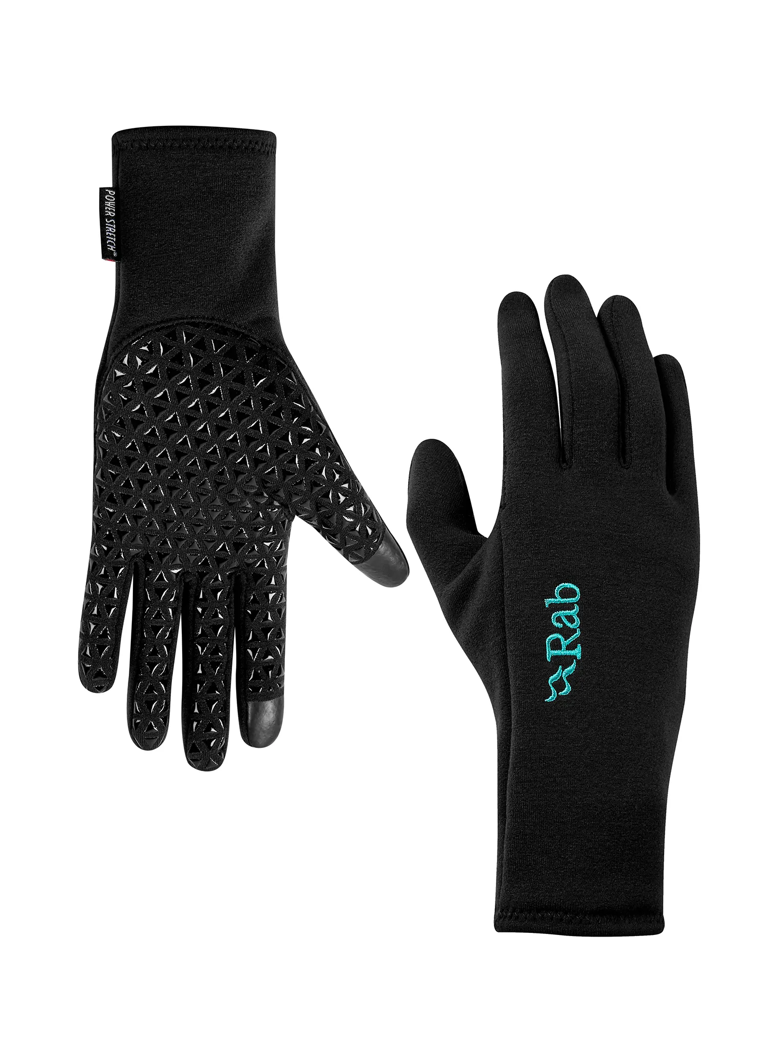 Dámské rukavice Rab Power Stretch Contact Grip Glove - black
