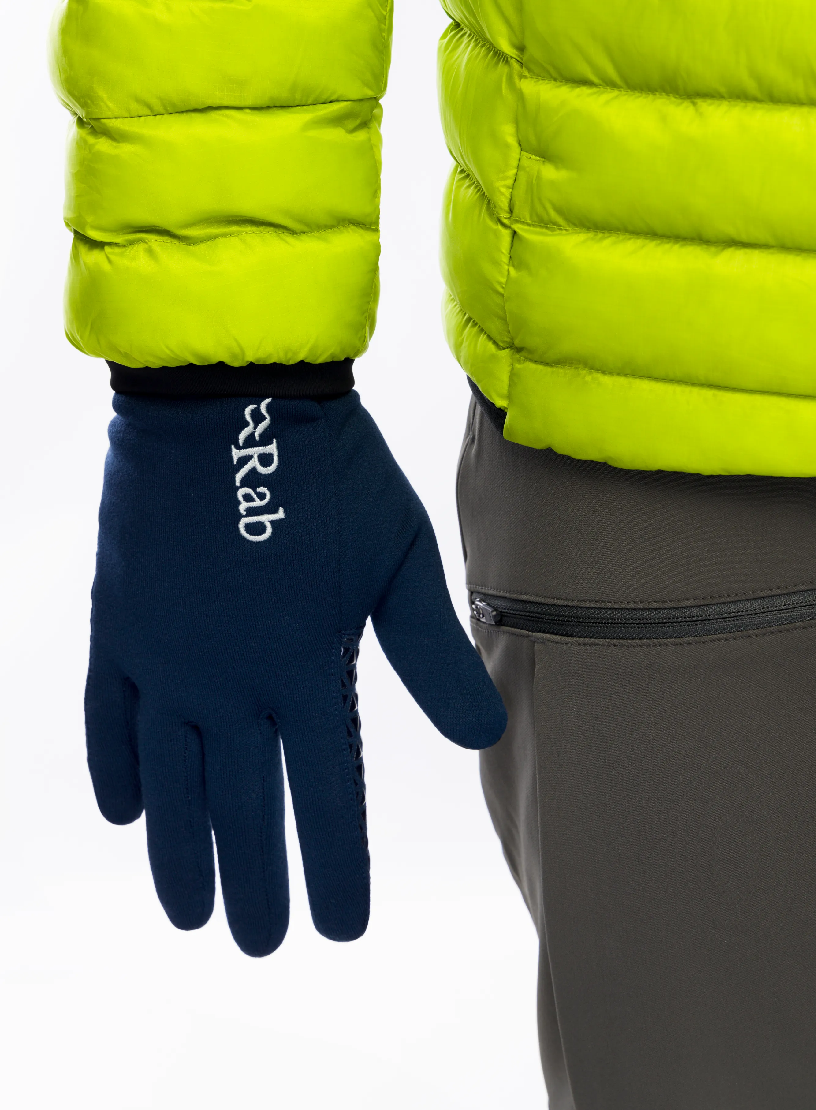 Rukavice Rab Power Stretch Contact Grip Glove - deep ink