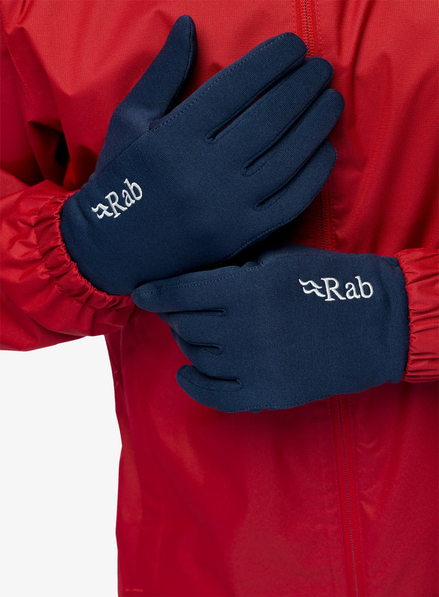 Fleecové rukavice Rab Power Stretch Pro Glove - deep ink