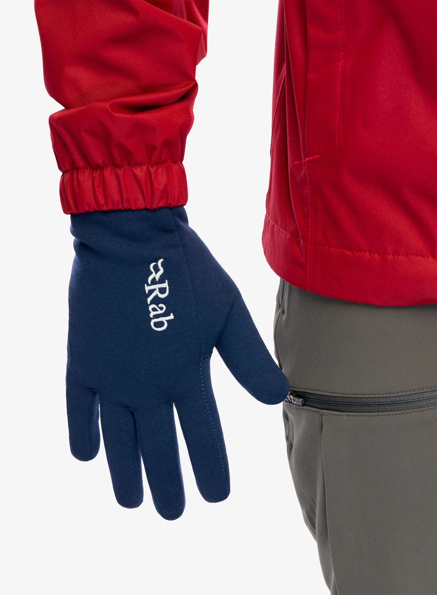 Fleecové rukavice Rab Power Stretch Pro Glove - deep ink