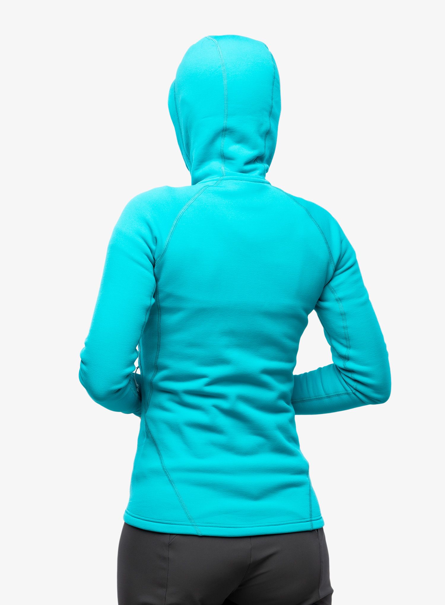 Dámská fleecová mikina Rab Power Stretch Pro Jacket - aquamarine