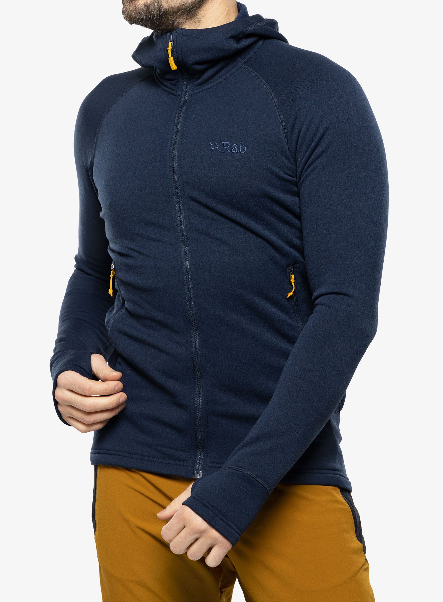 Fleecová mikina Rab Power Stretch Pro Jacket - deep ink