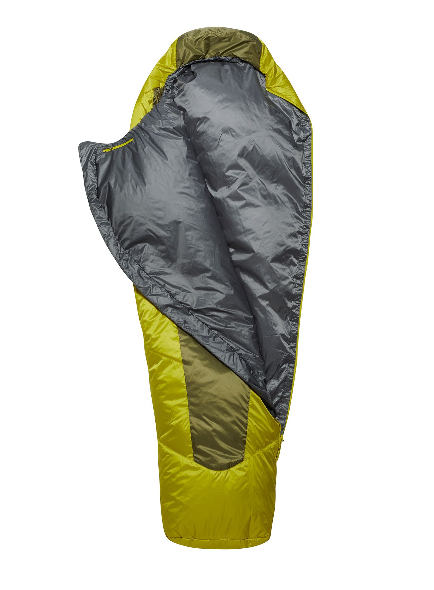 Spacák Rab Solar Eco 0 (185 cm) - chlorite green