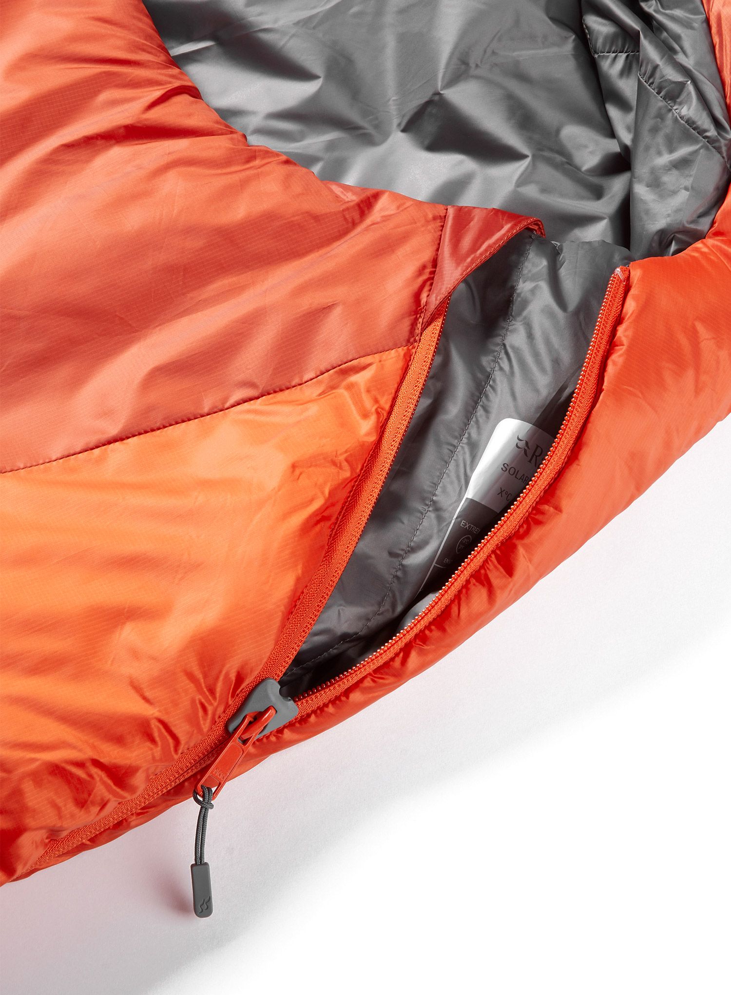 Spacák Rab Solar Eco 1 (185 cm) - red clay