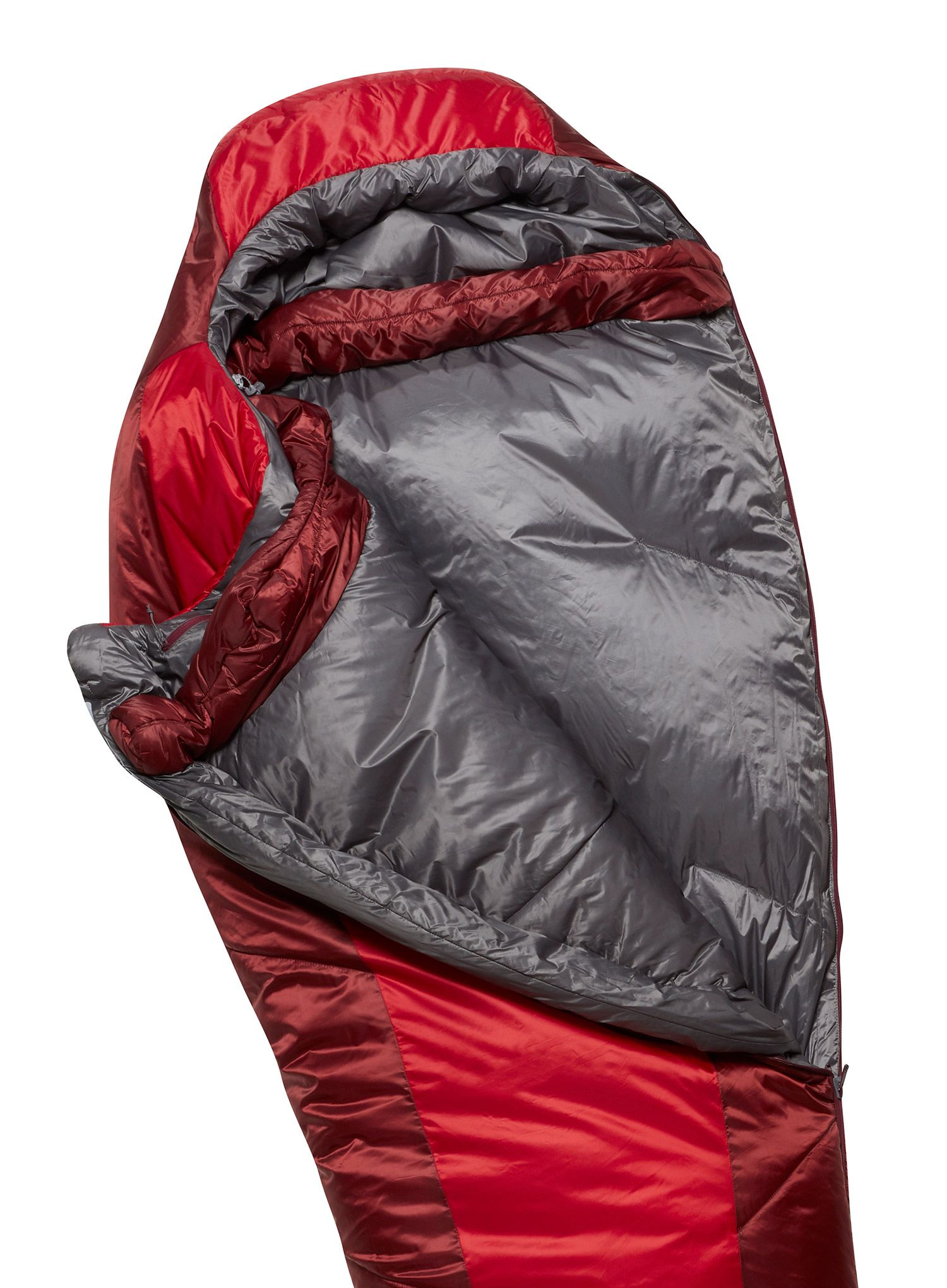 Dámský spací pytel Rab Solar Eco 3 (170 cm) - ascent red