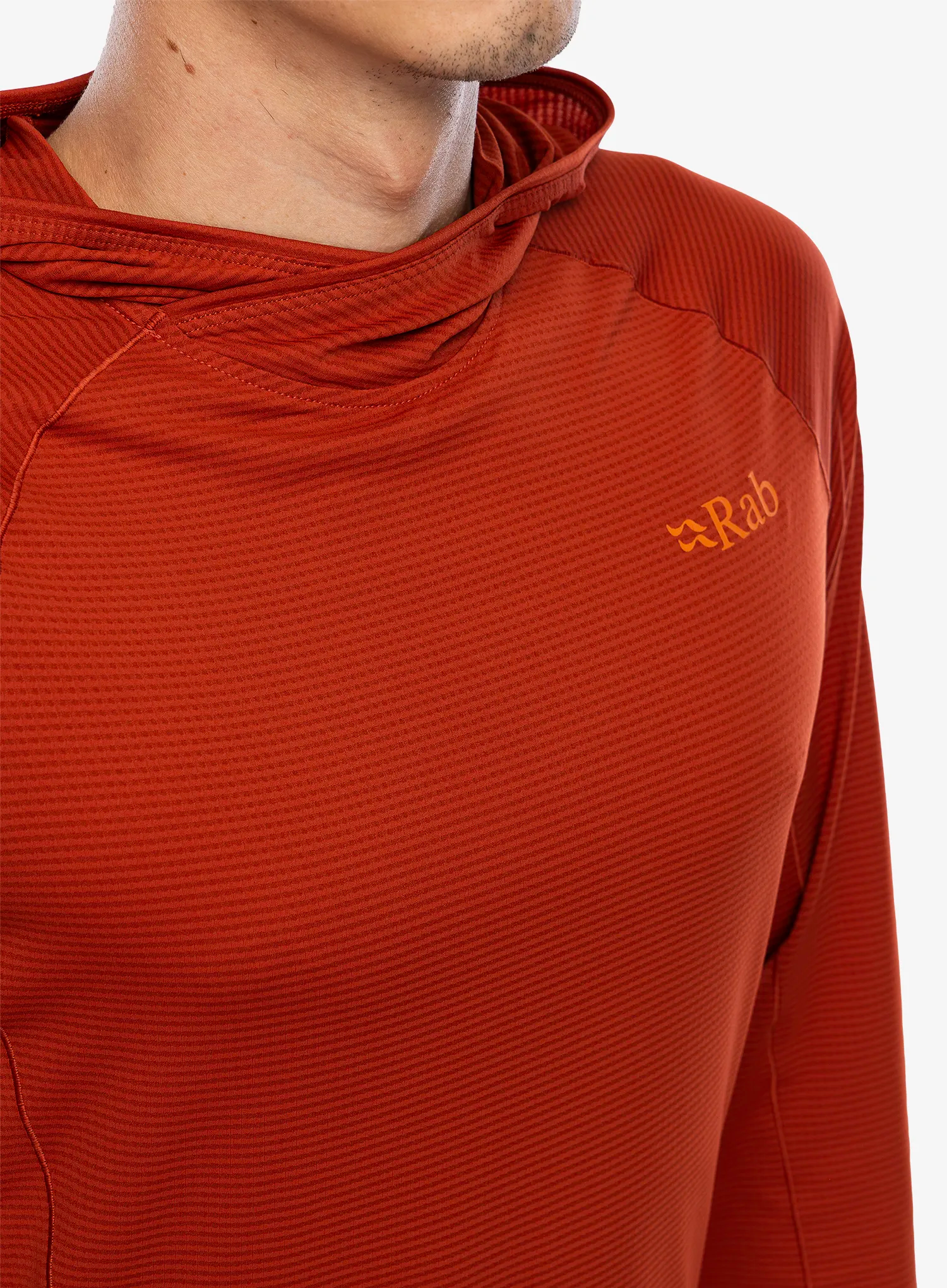 Funkční mikina Rab Sonic Hoody - red clay