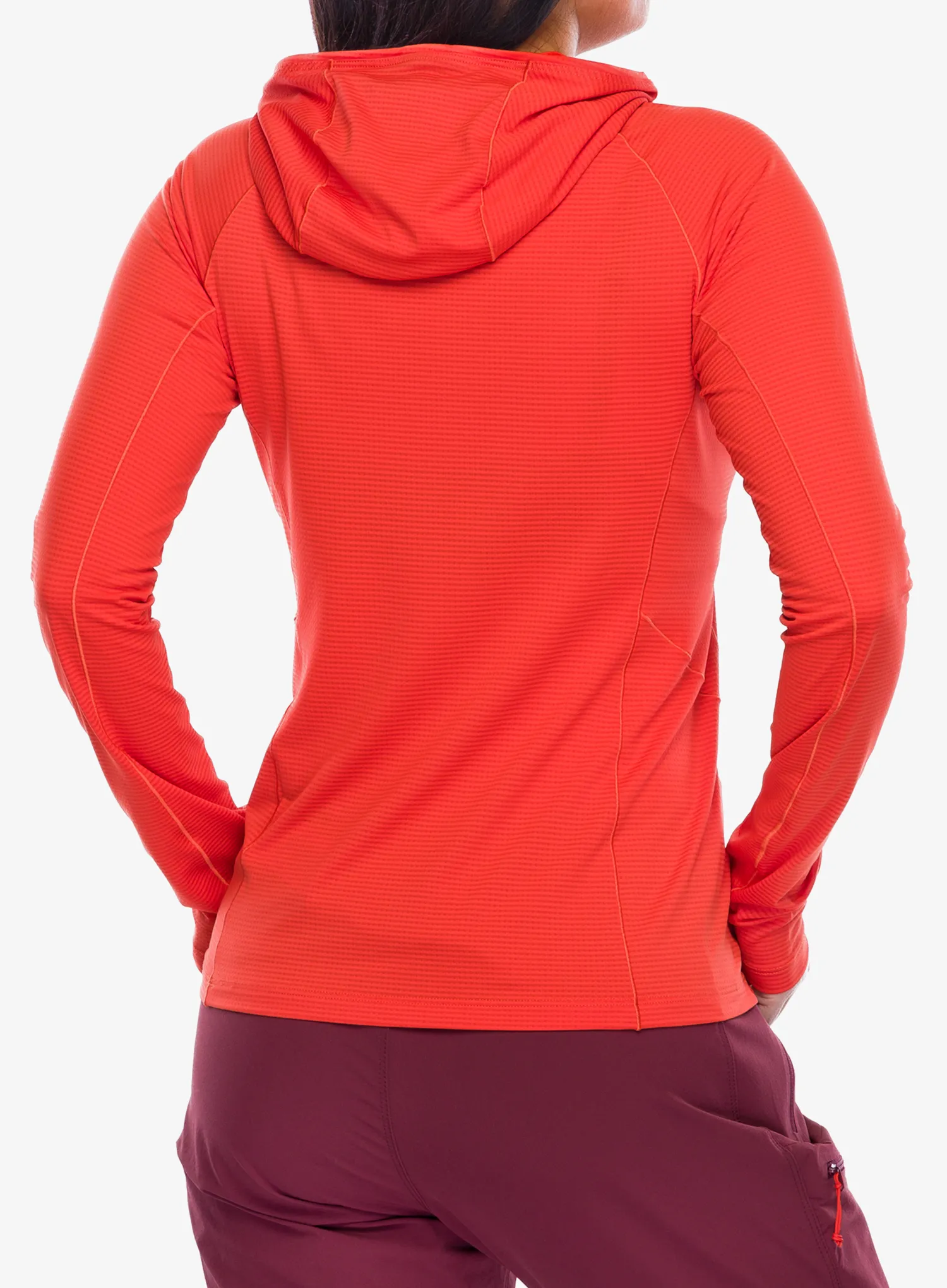 Dámská funkční mikina Rab Sonic Hoody - red grapefruit