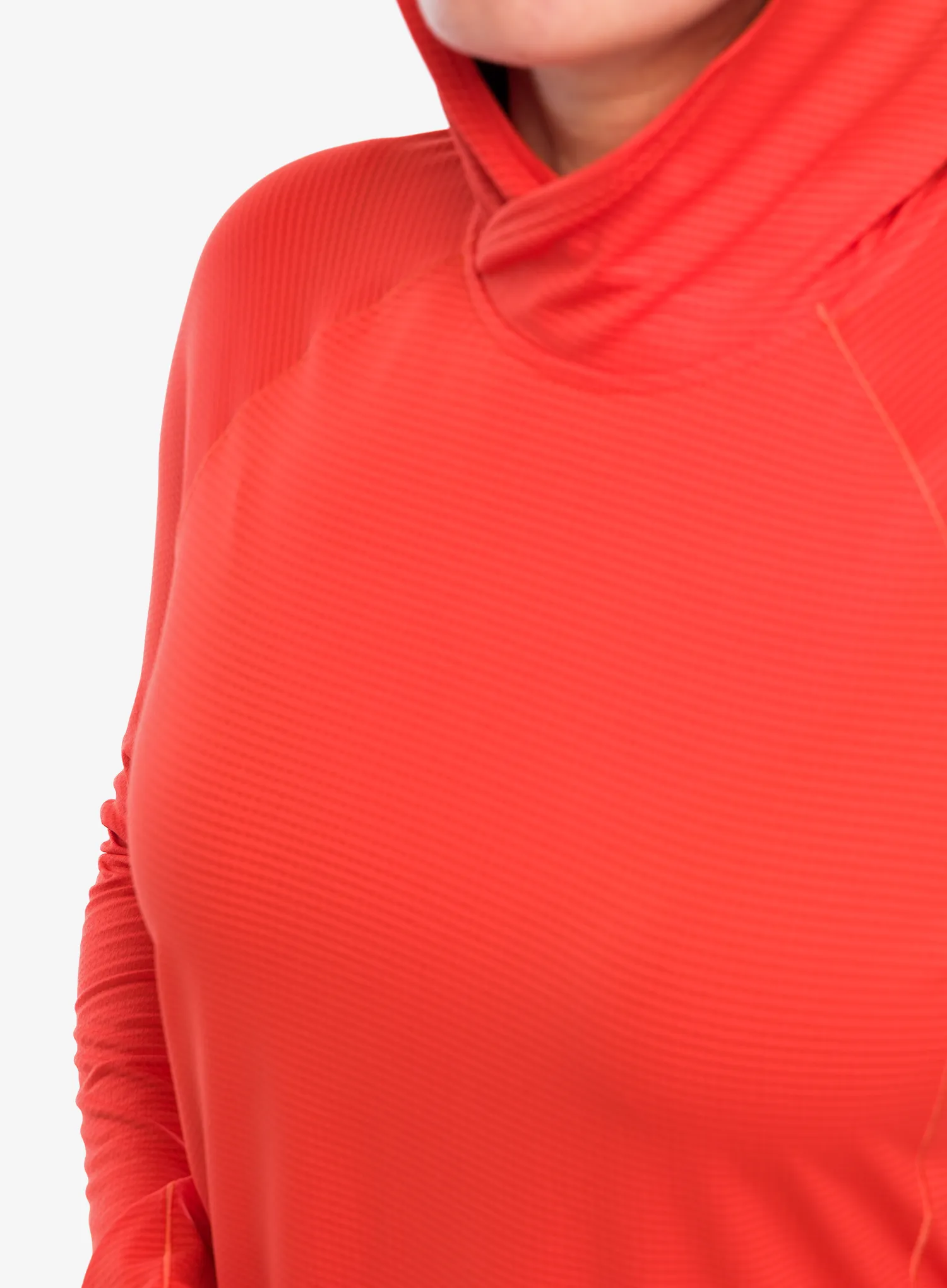Dámská funkční mikina Rab Sonic Hoody - red grapefruit