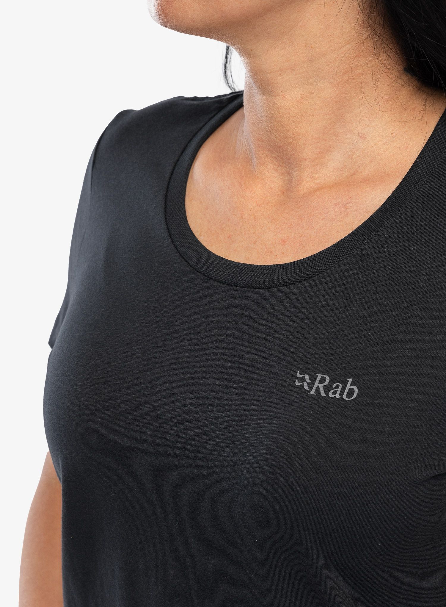 Dámské tričko Rab Stance Mountain Peak Tee - beluga