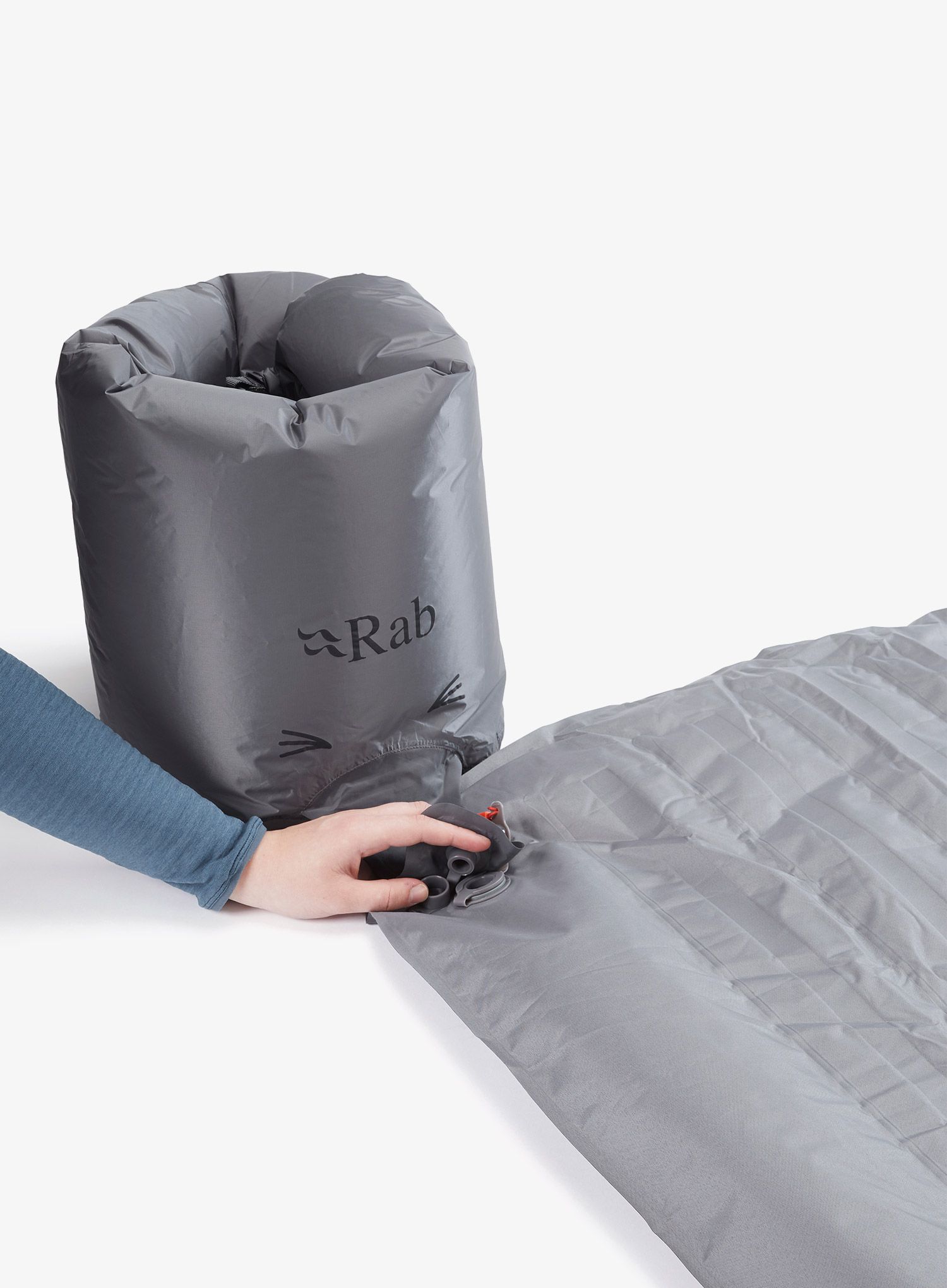 Nafukovací matrace Rab Stratosphere Regular 5.5 - graphene