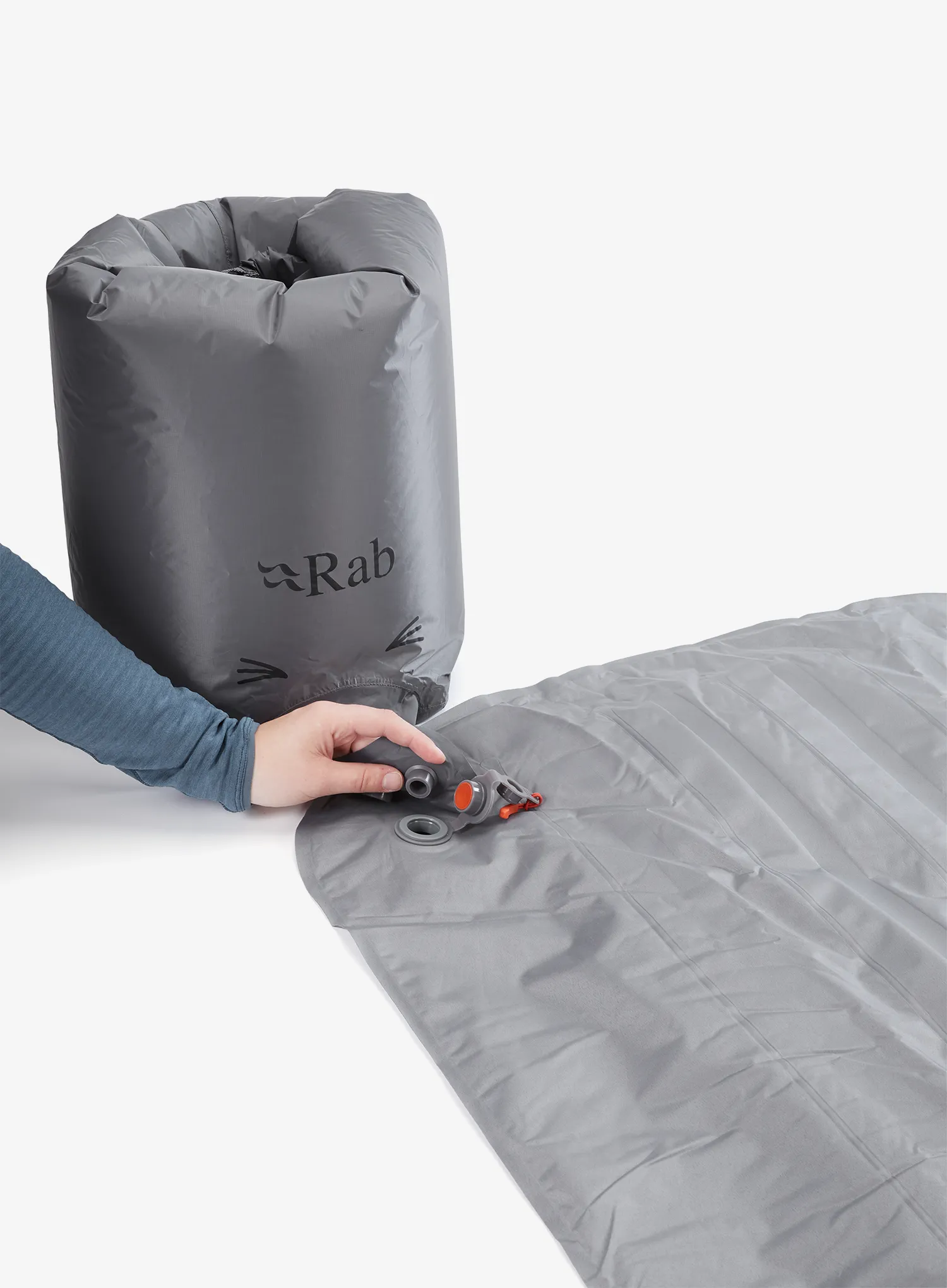 Nafukovací matrace Rab Stratosphere Regular Wide 4 - graphene