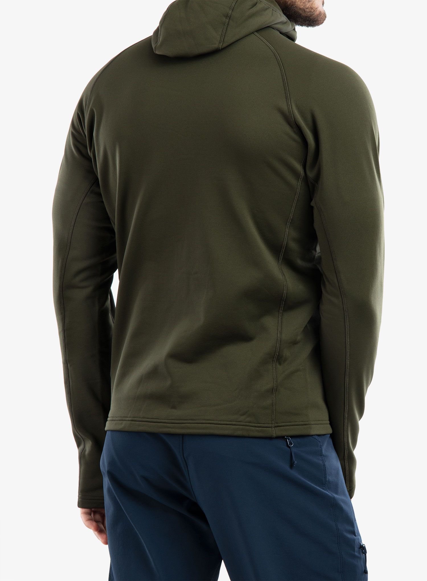 Lezecká bunda Rab Superflux Hoody - army