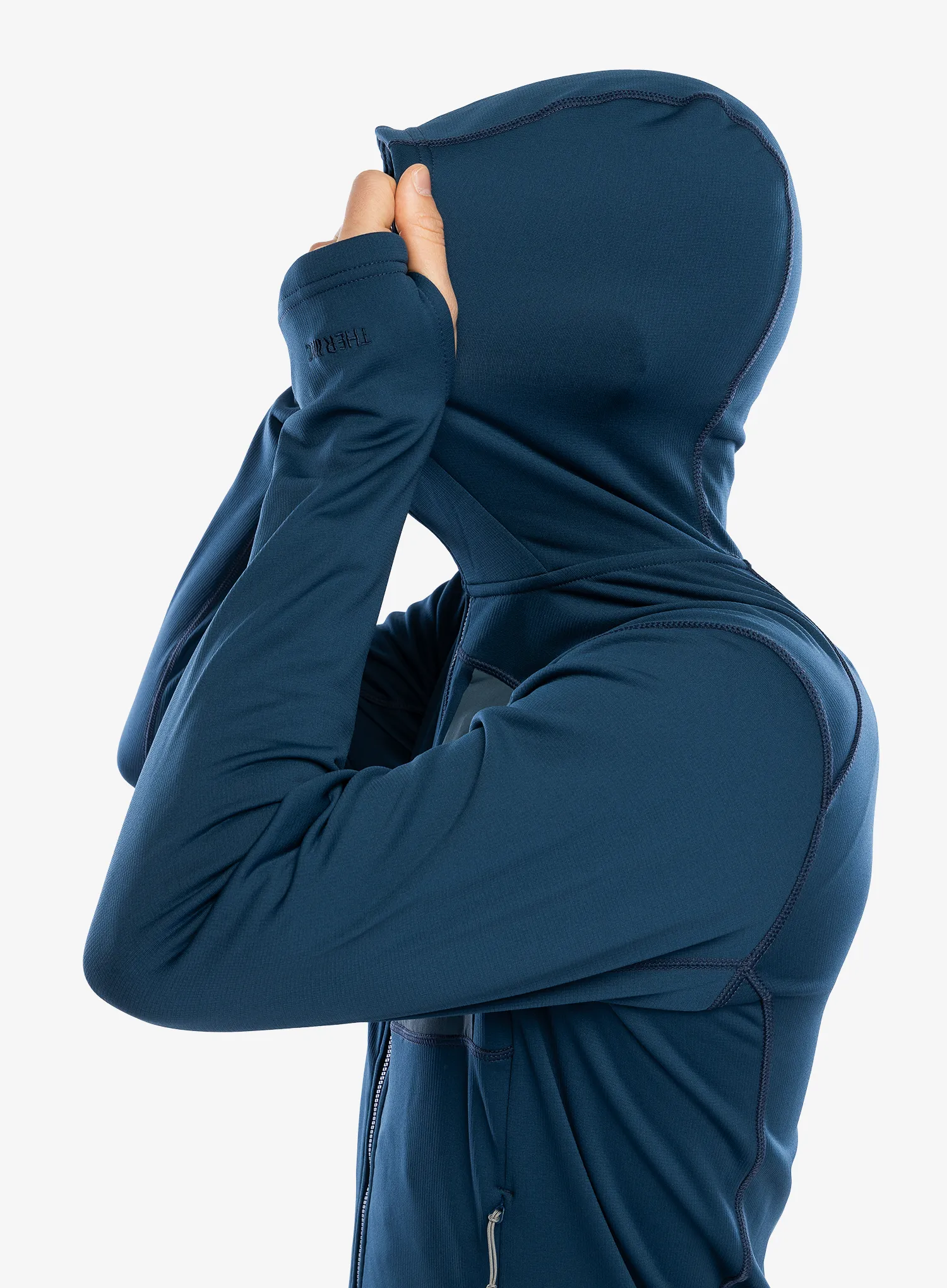 Mikina s kapucí Rab Superflux Hoody - tempest blue