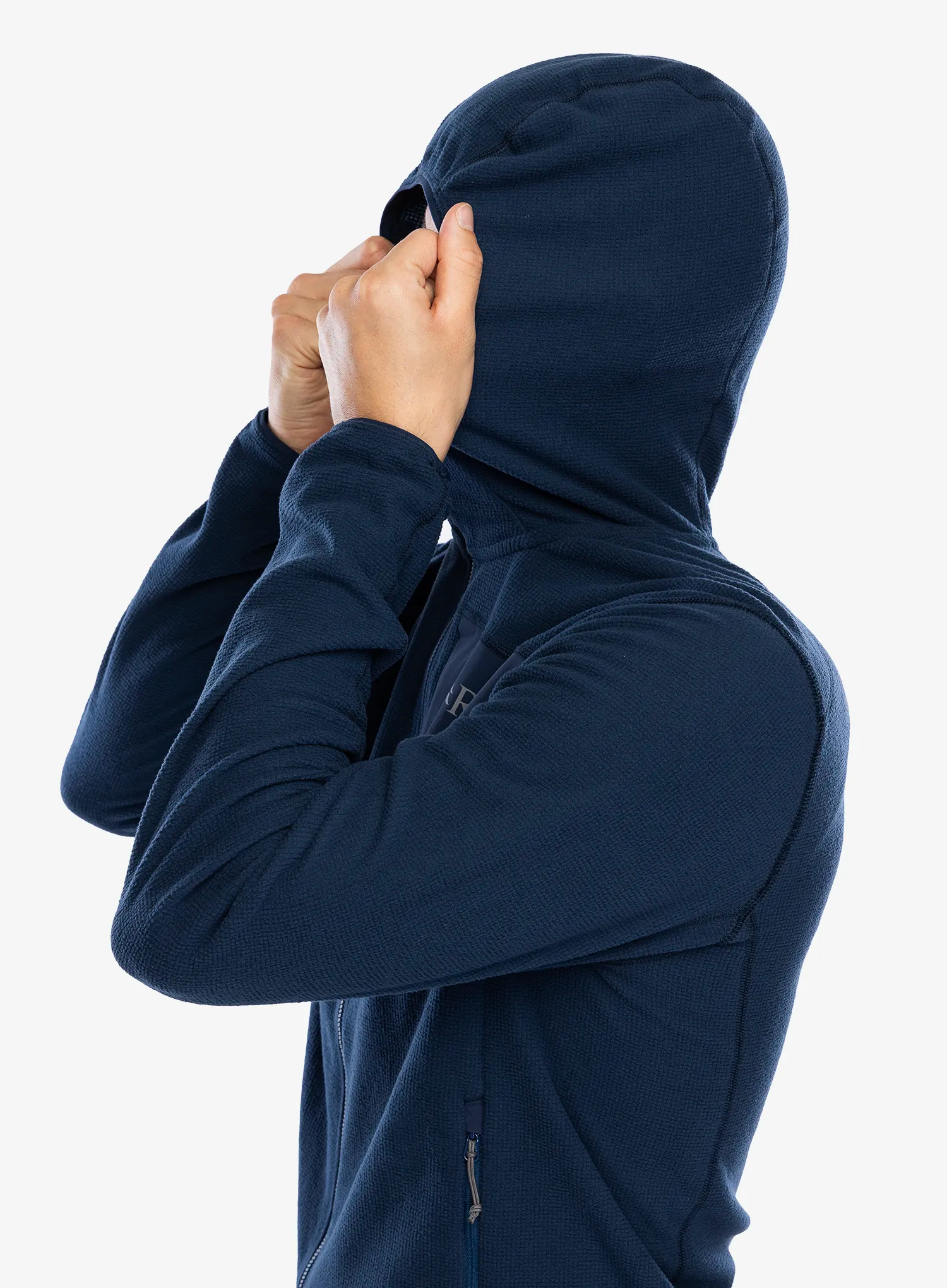 Mikina s kapucí Rab Tecton Hoody - deep ink
