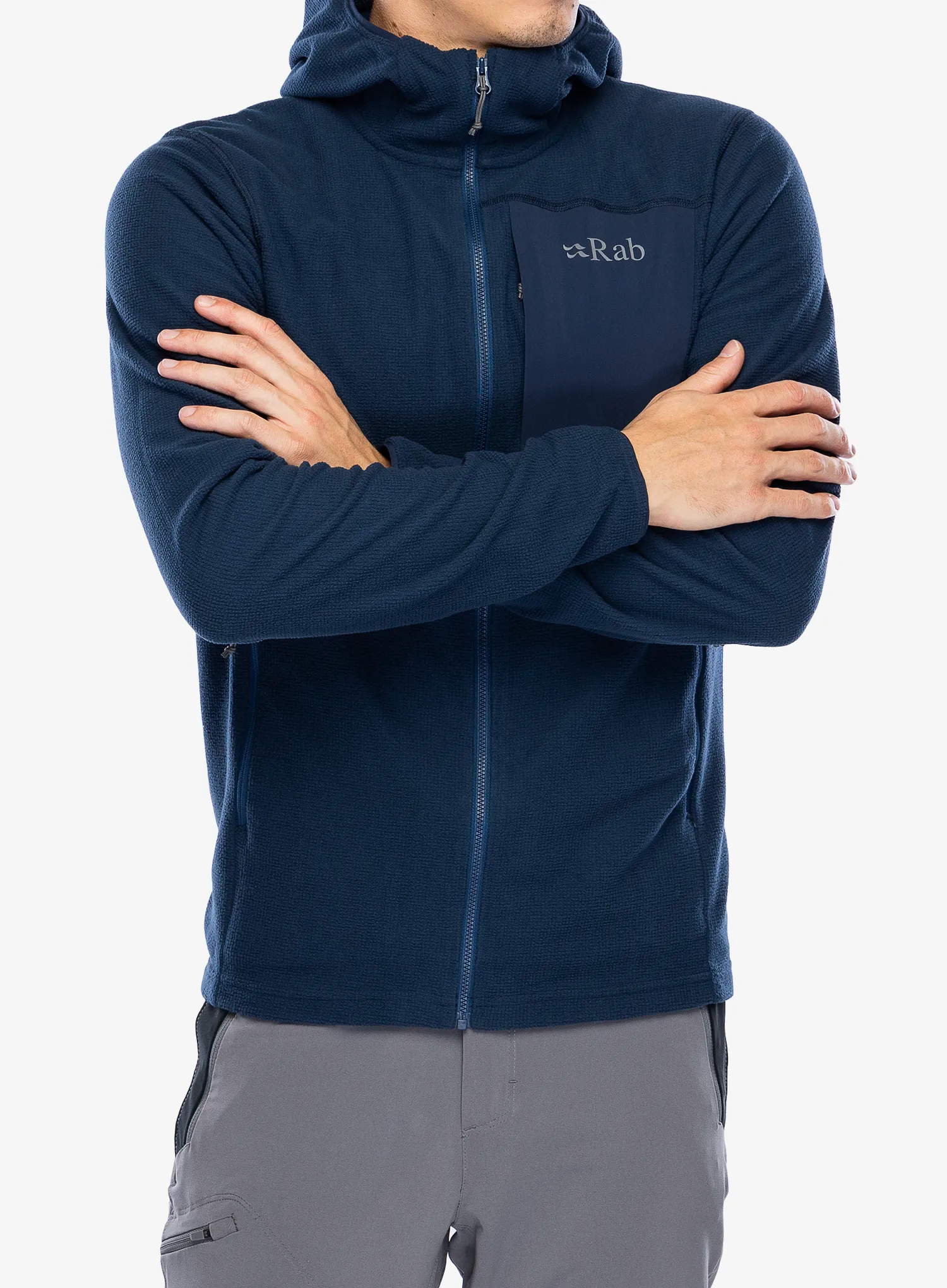Mikina s kapucí Rab Tecton Hoody - deep ink