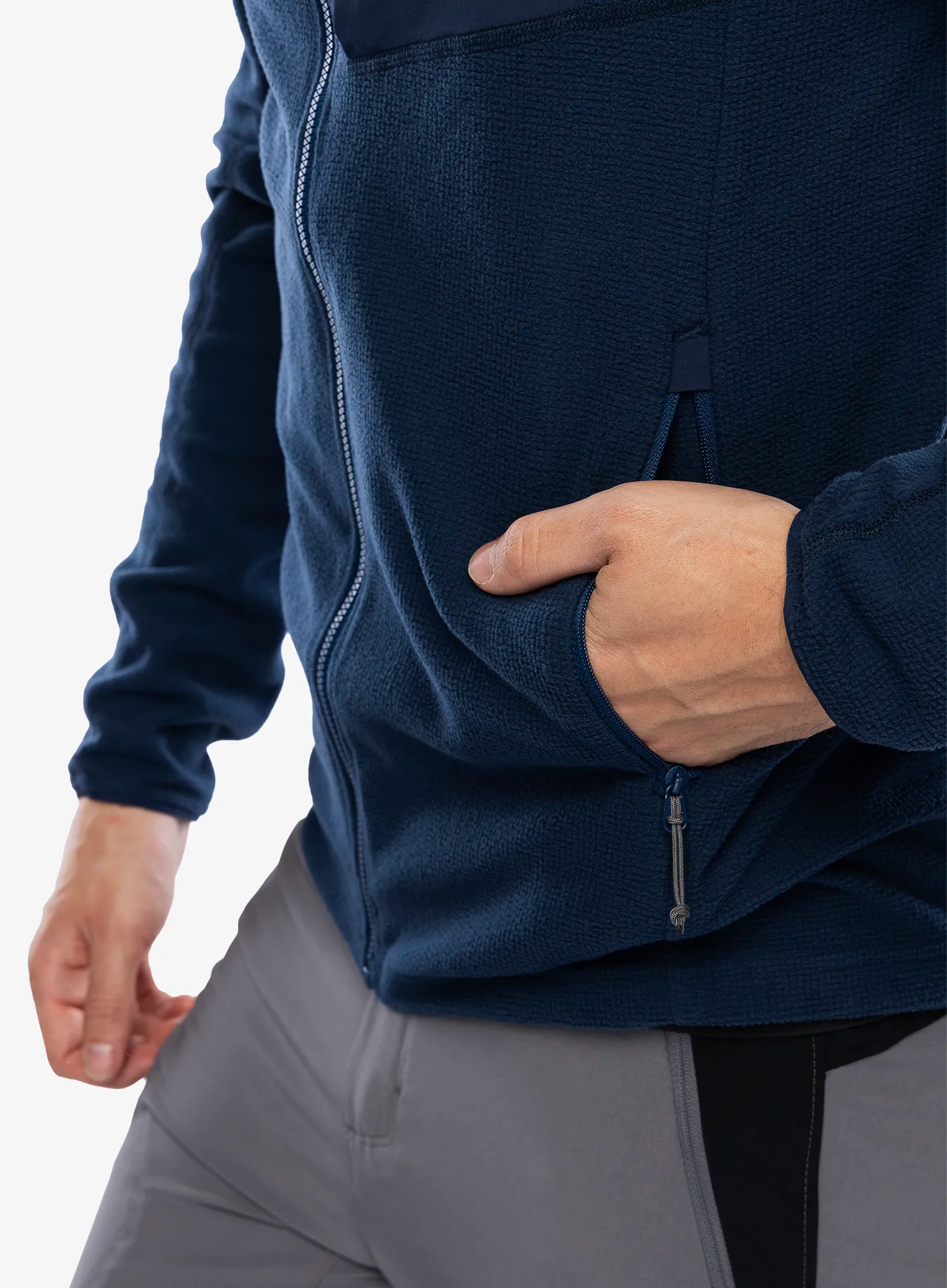 Mikina s kapucí Rab Tecton Hoody - deep ink