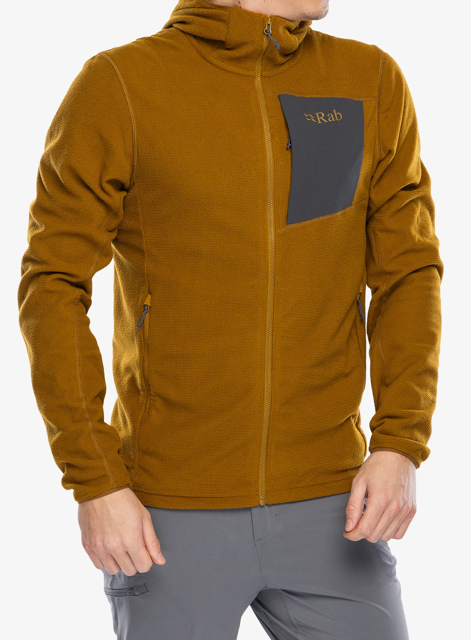 Mikina s kapucí Rab Tecton Hoody - footprint