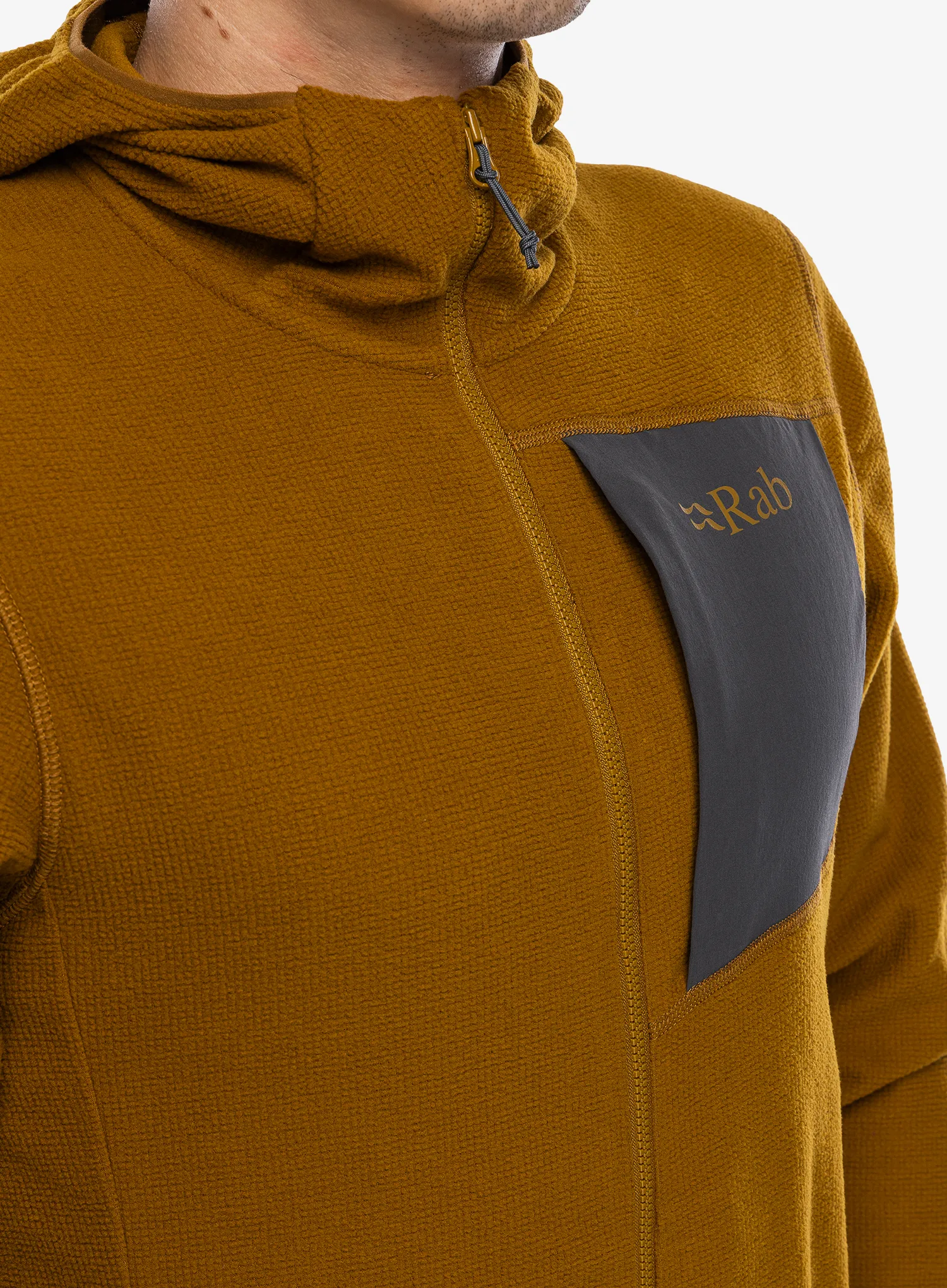 Mikina s kapucí Rab Tecton Hoody - footprint