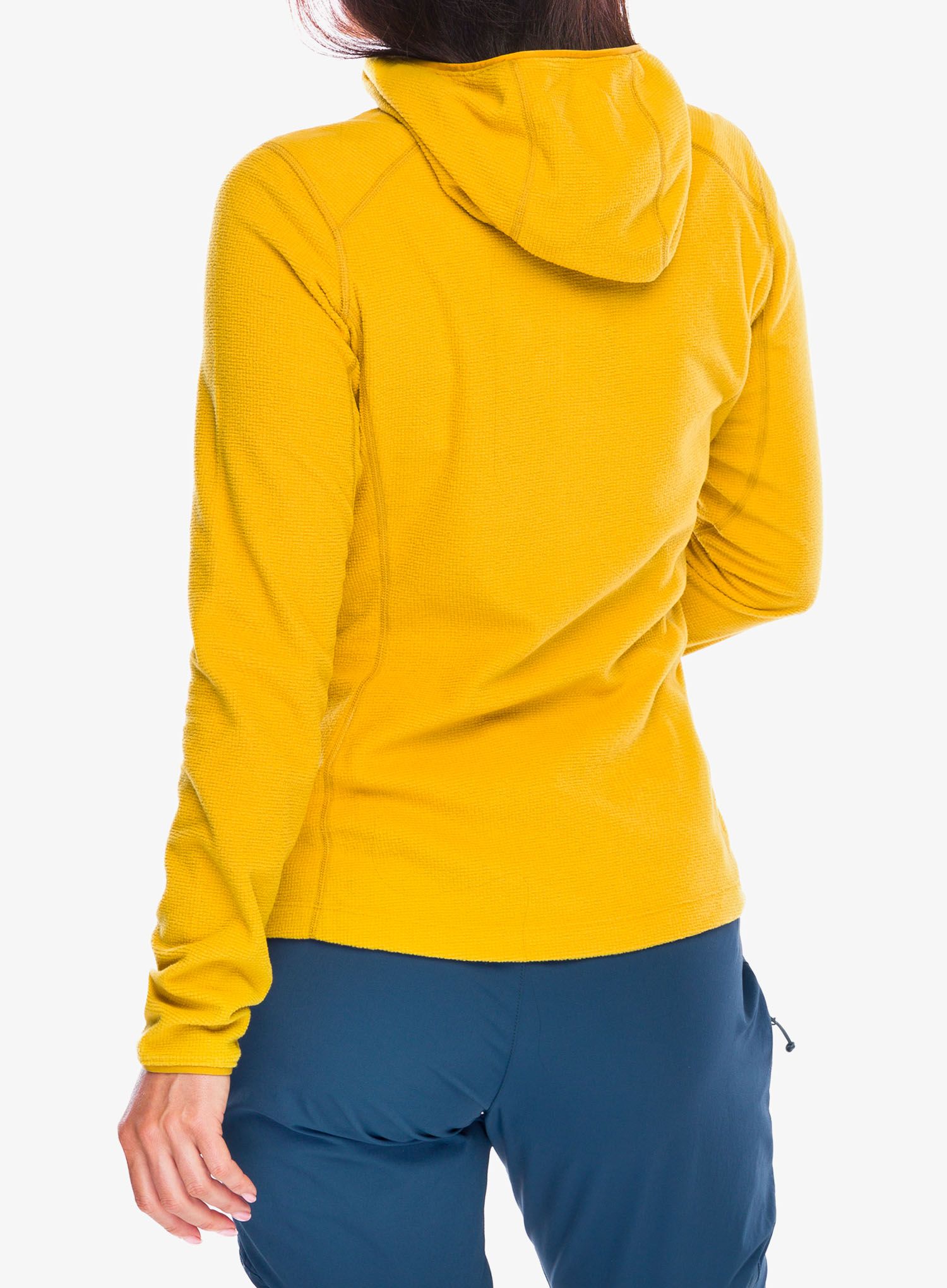 Dámská mikina s kapucí Rab Tecton Hoody - sahara