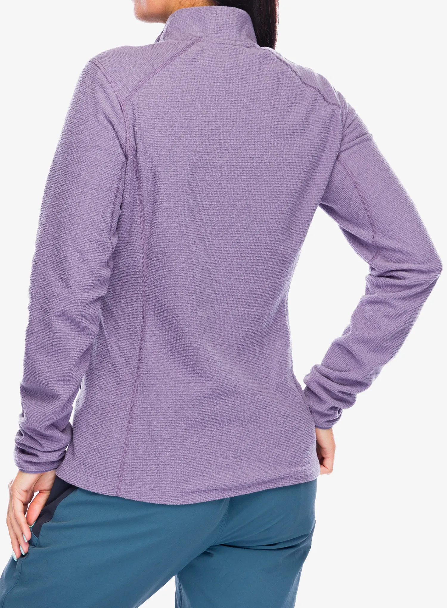 Dámská mikina na zip Rab Tecton Jacket - purple sage