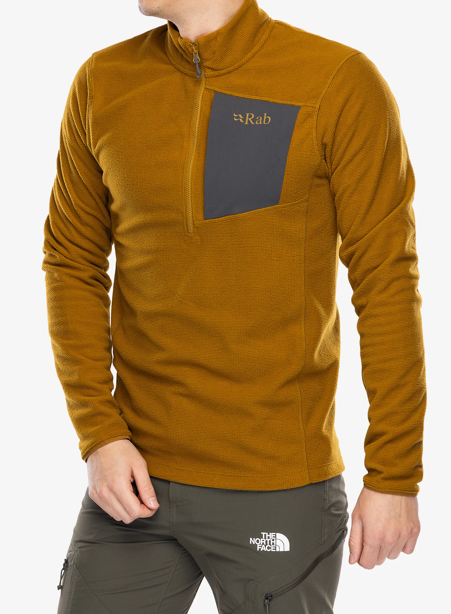 Mikina se zipem Rab Tecton Pull-On - footprint