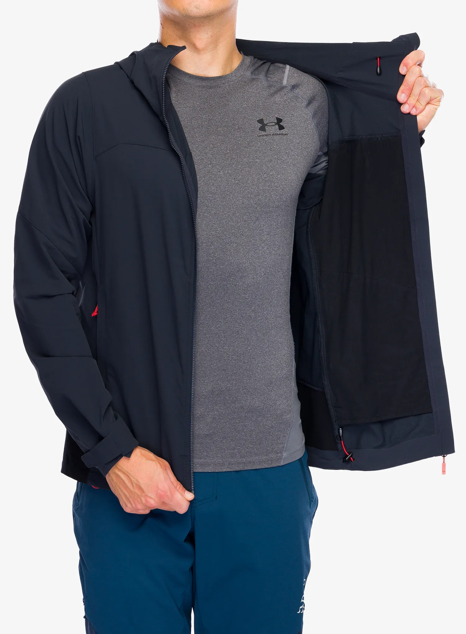 Softshellová bunda Rab Torque Jacket - beluga